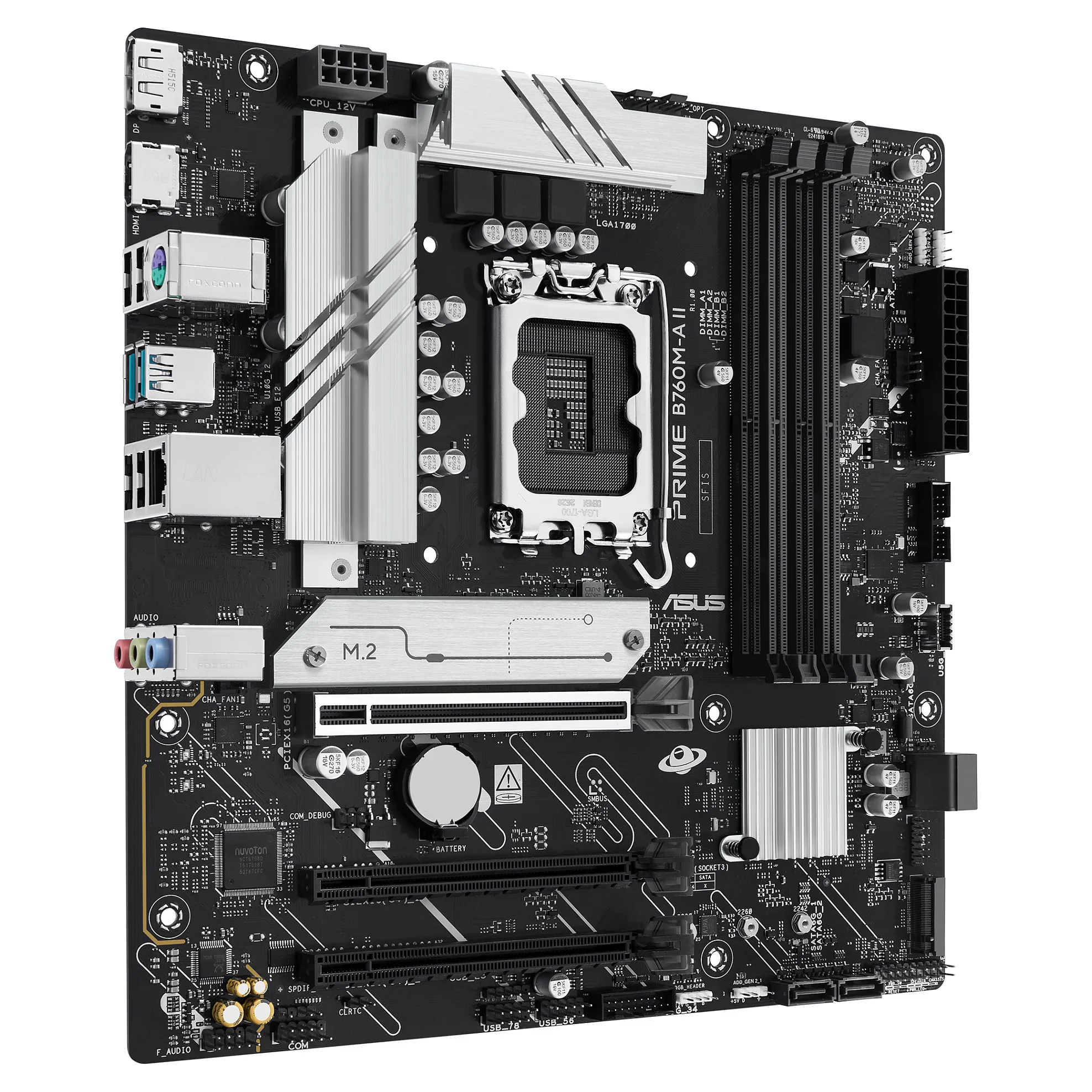 ASUS PRIME B760M A II CSM Intel B760 LGA 1700 micro ATX PC-Komponenten