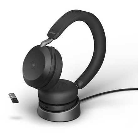 GN Audio Germany JABRA Evolve2 75   Headset   mit Ladestation Over-Ear