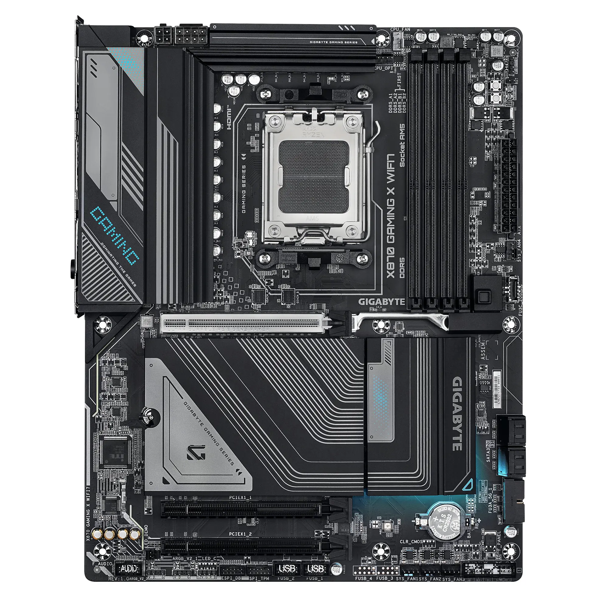 Gigabyte AM5 X870 GAMING X WIFI7 ATX PC-Zubehoer