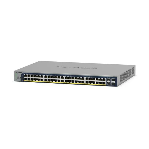 NETGEAR GS728TP Managed L2 L3 L4 Gigabit Ethernet  10 100 1000  Power over Ethernet  PoE  Grau Switches