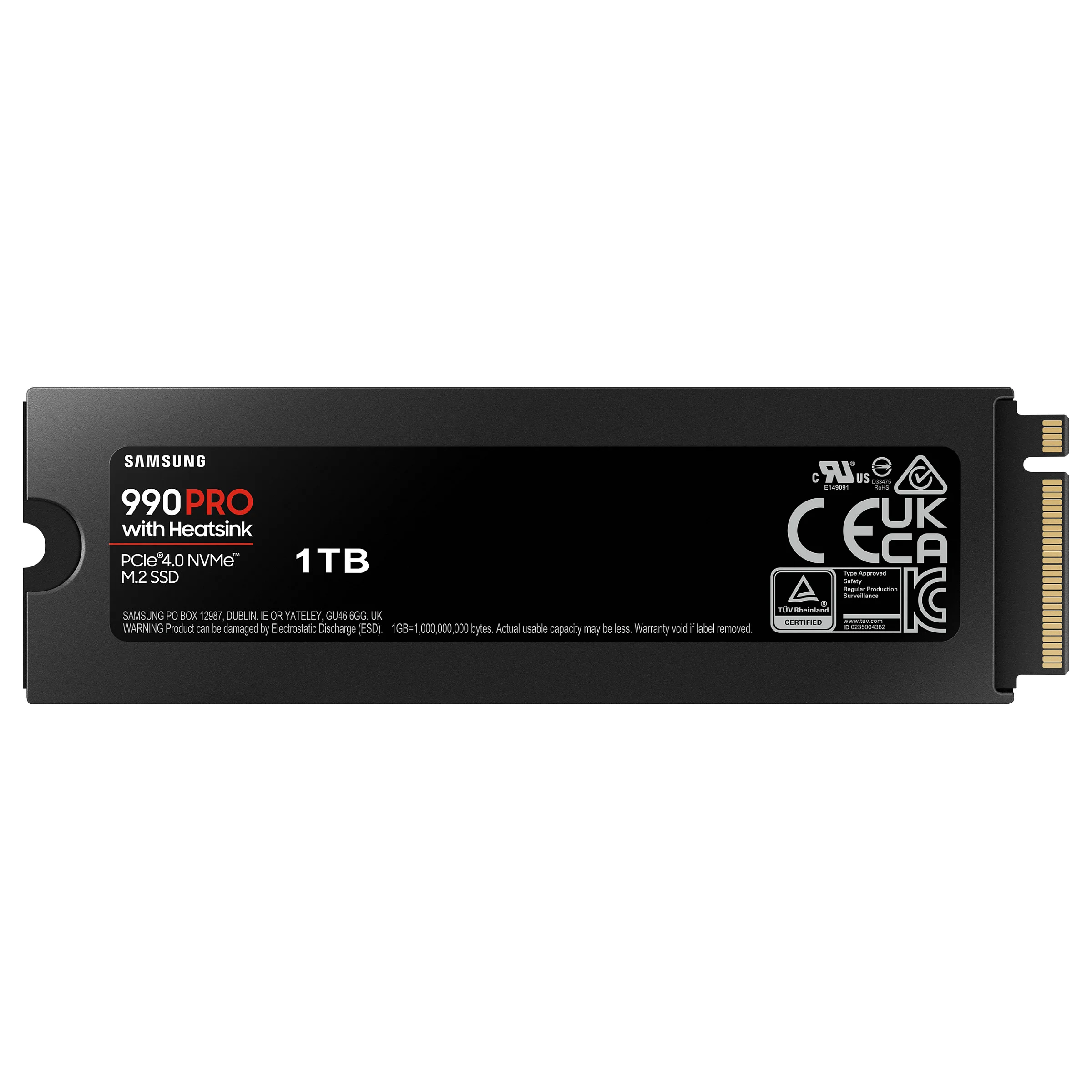 Samsung MZ V9P1T0 1 TB M 2 PCI Express 4 0 NVMe V NAND MLC Speichermedien