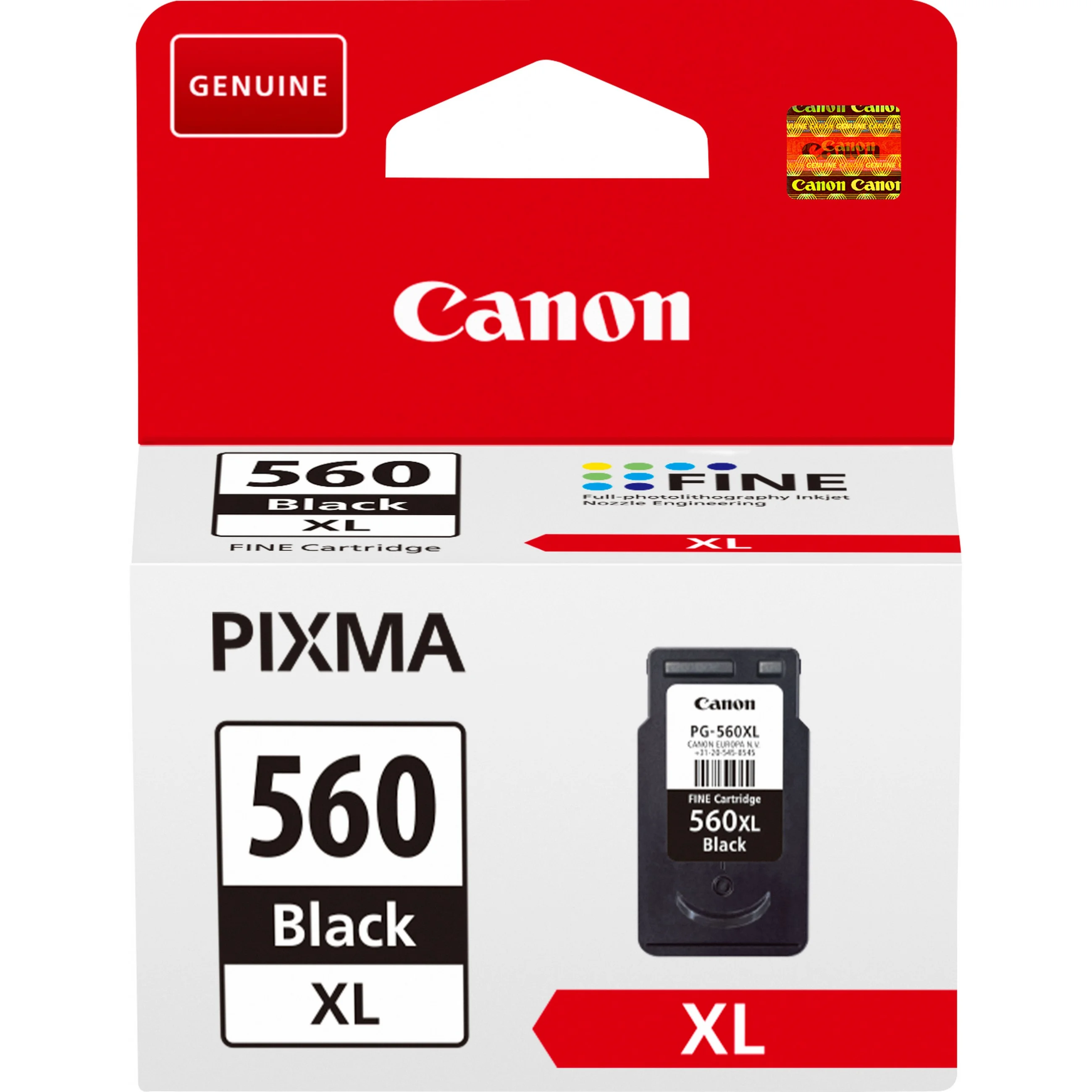 Canon Tinte PG 560XL 3712C001 Schwarz bis zu 400 Seiten gemaess ISO IEC 24734 Drucker & Scanner
