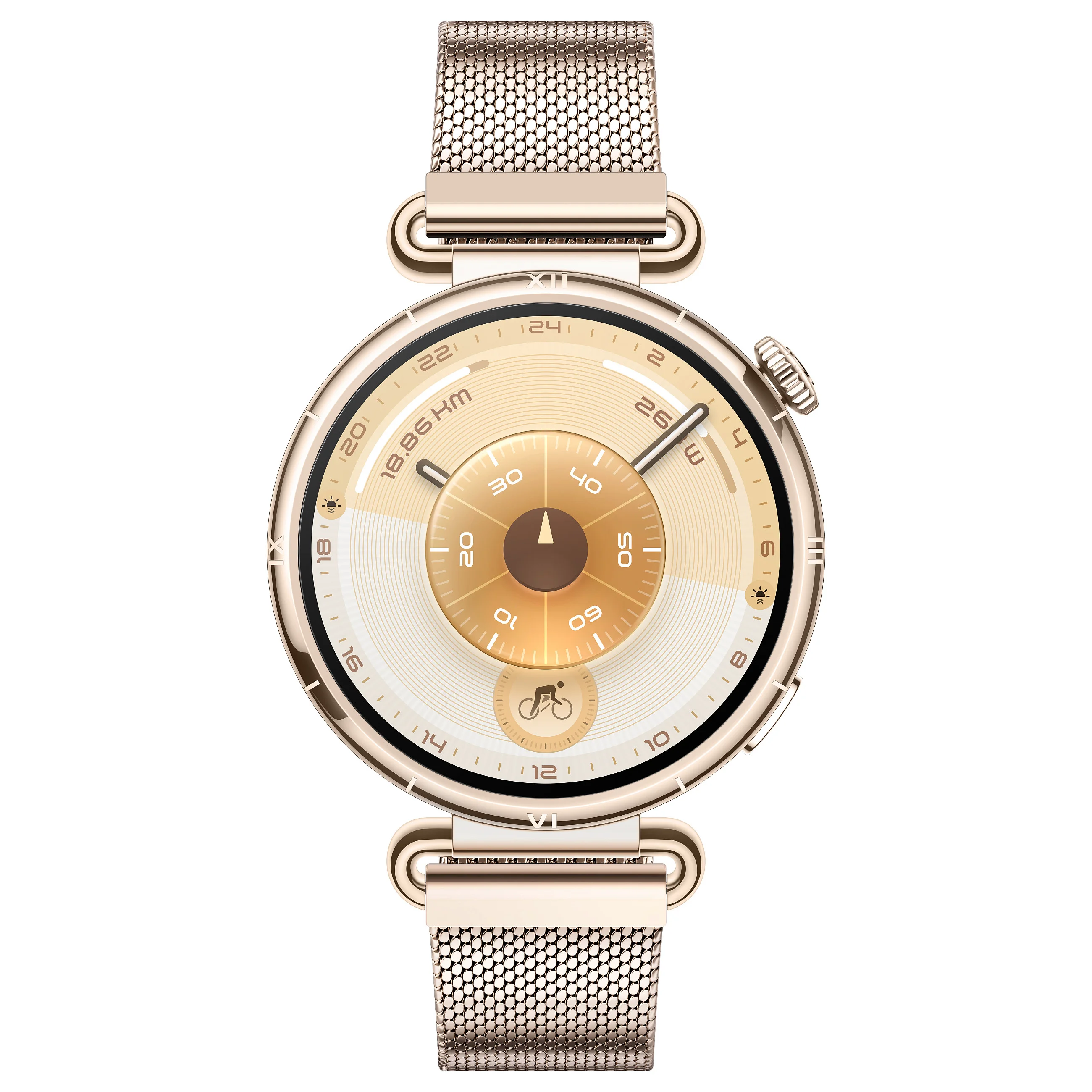 HUAWEI watch gt6 41mm  konsu b19m   gold milanese strap Smartwatches & Fitnesstracker