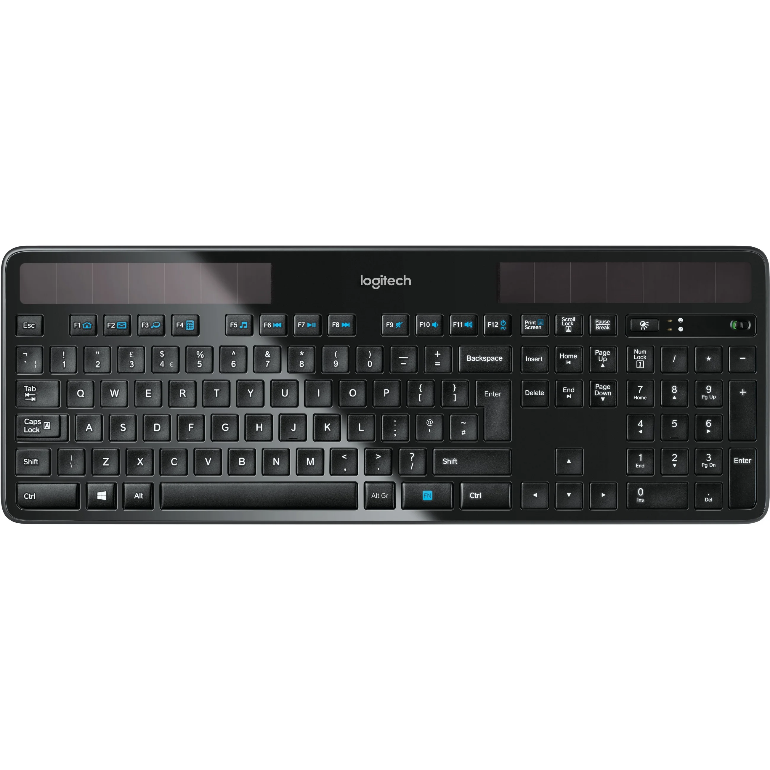 Logitech K750 wireless Solar Keyboar QWERTZ DE Tastaturen & Maeuse