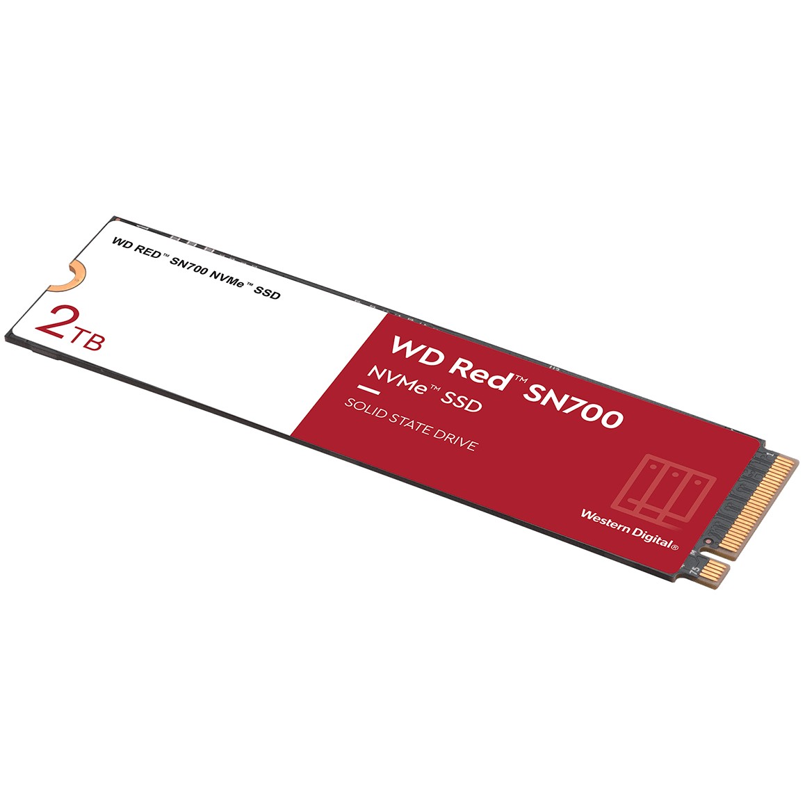 Western Digital M 2 2TB WD Red SN700 NVMe PCIe 3 0 x 4 Speichermedien