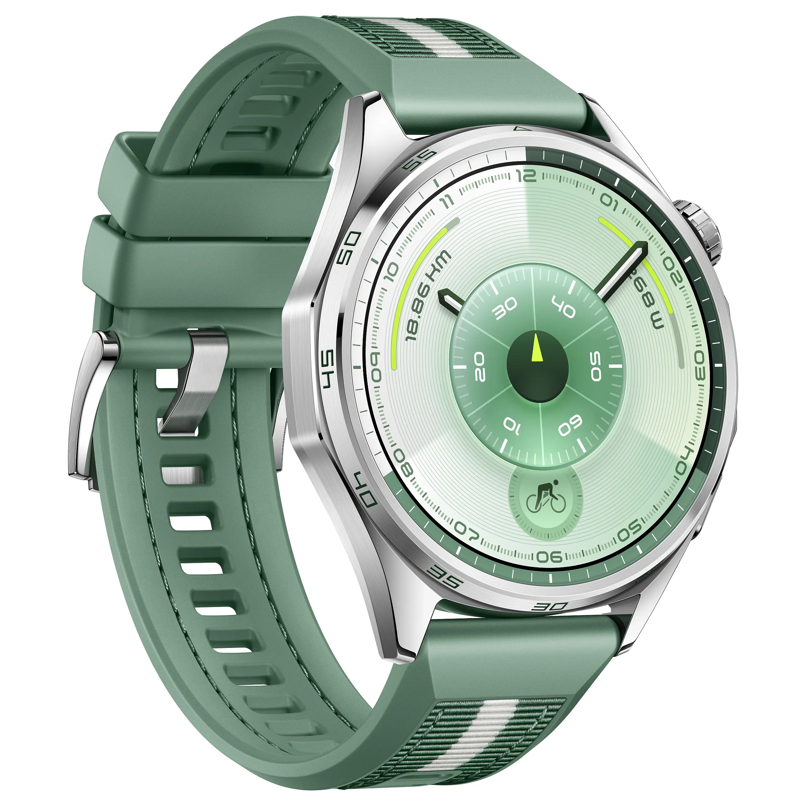 HUAWEI watch gt6 46mm  atum b19w   green woven strap Smartwatches & Fitnesstracker
