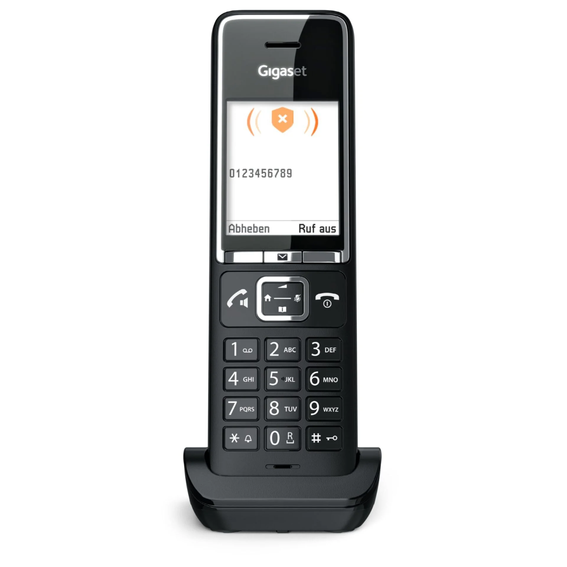 Gigaset Comfort 550HX schwarz chrom Telefon
