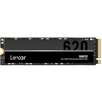 Lexar Media 2TB High Speed NM620 PCIe Gen3 with 4 Speichermedien