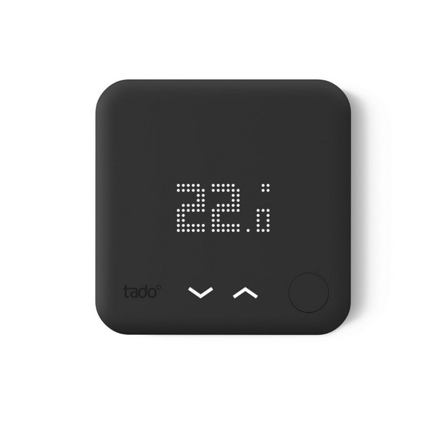 tado  Smartes Heizkoerper Thermostat V3   ohne Bridge   schwarz  Heizungssteuerung