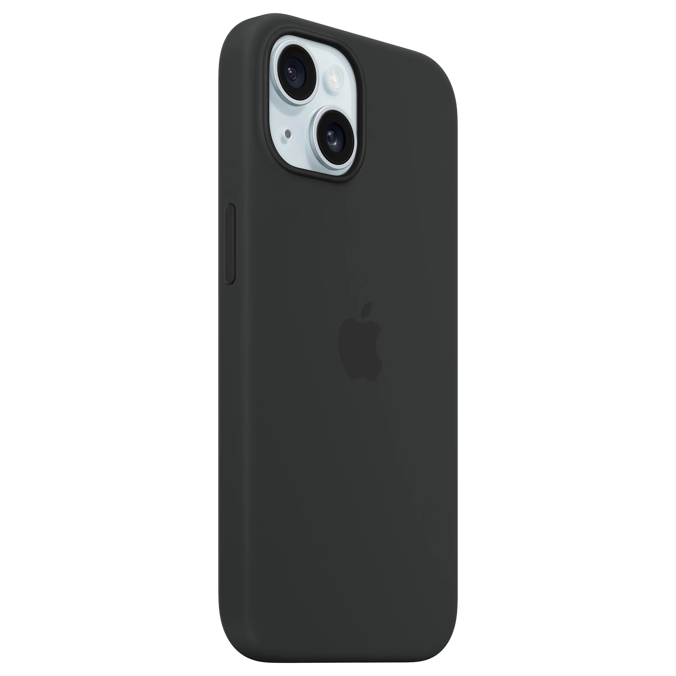 Apple iphone 15 silicone case with magsafe   black Notebook & Tablet Zubehoer