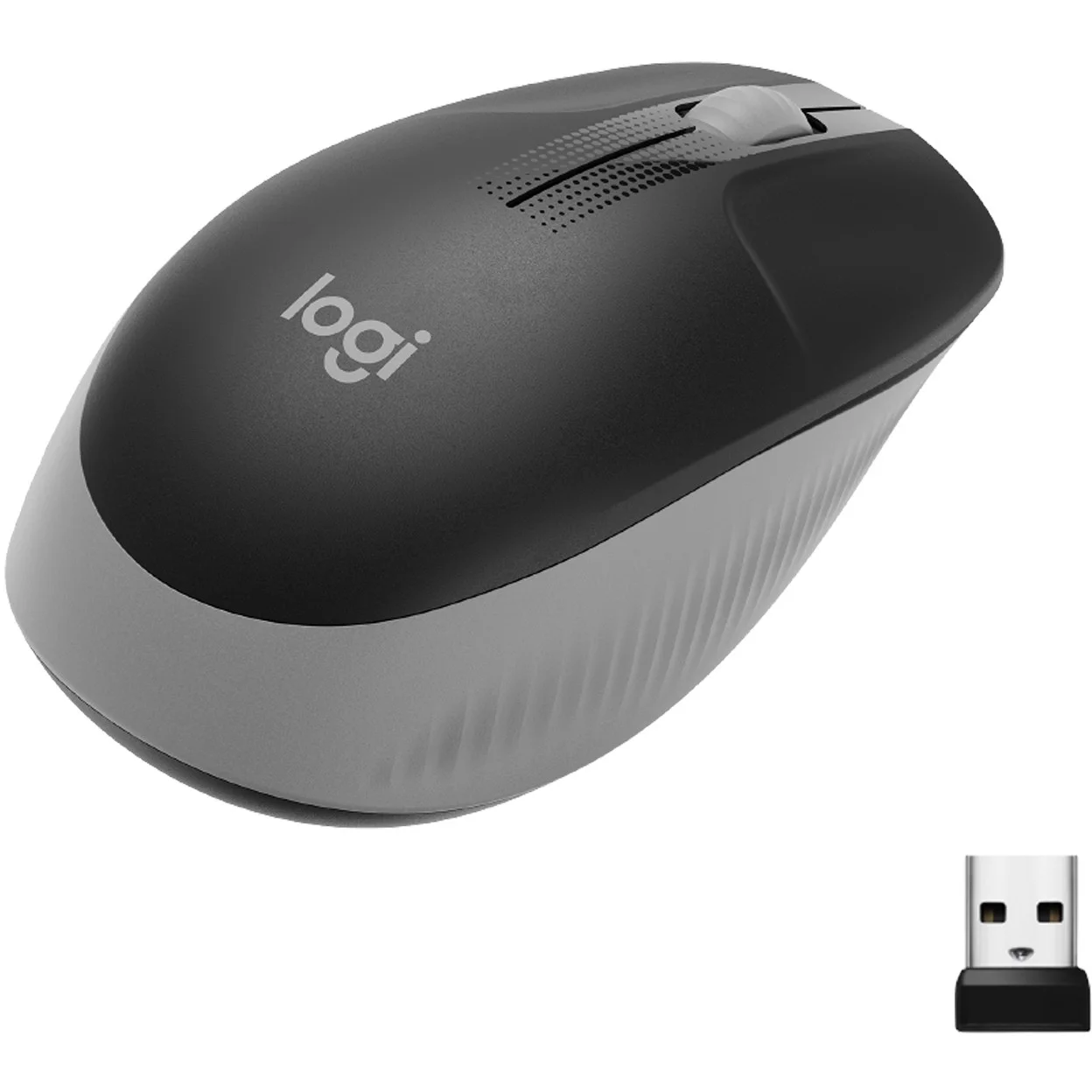 Logitech M190 optisch wireless Grey Tastaturen & Maeuse