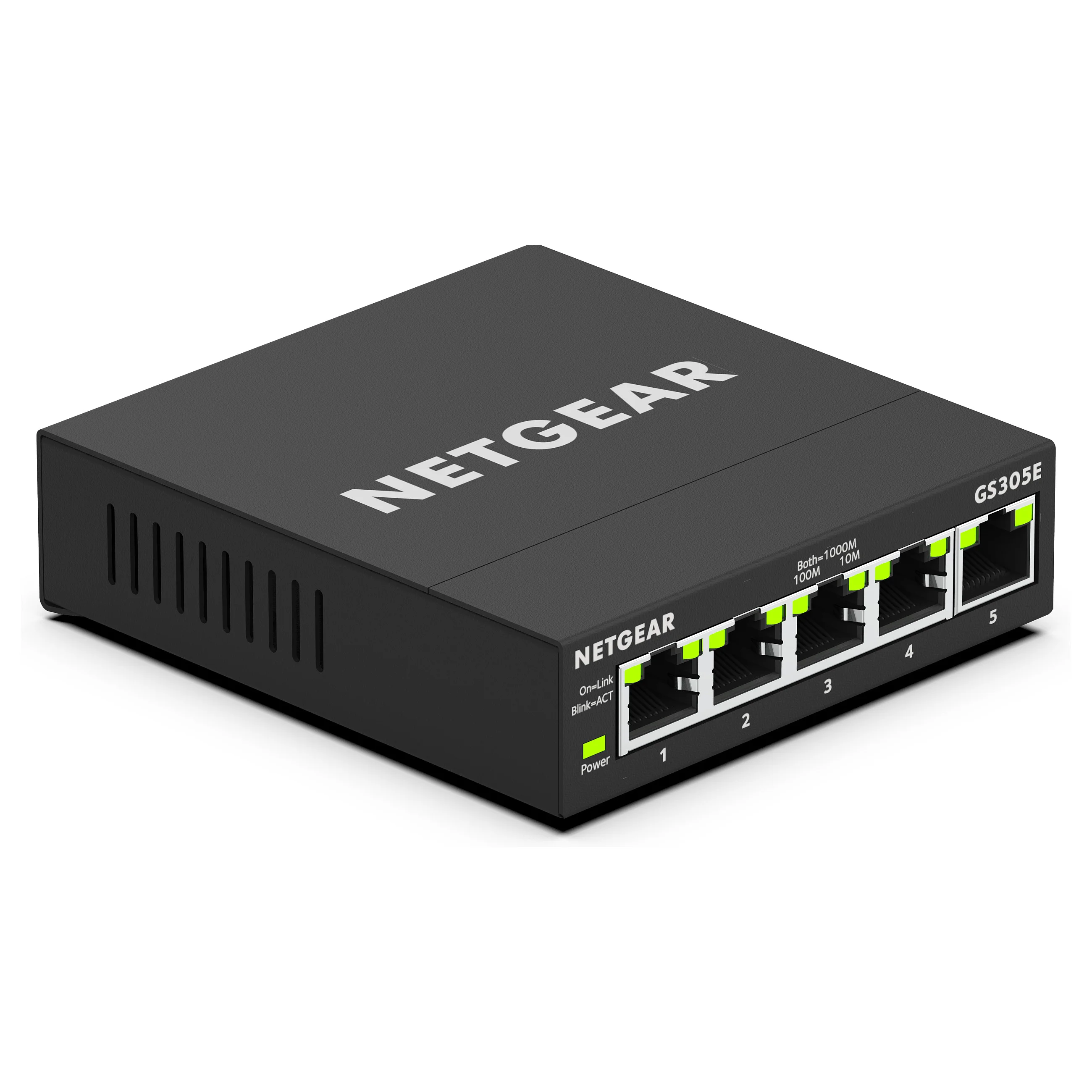 NETGEAR GS305E Managed Gigabit Ethernet  10 100 1000  Schwarz Switches
