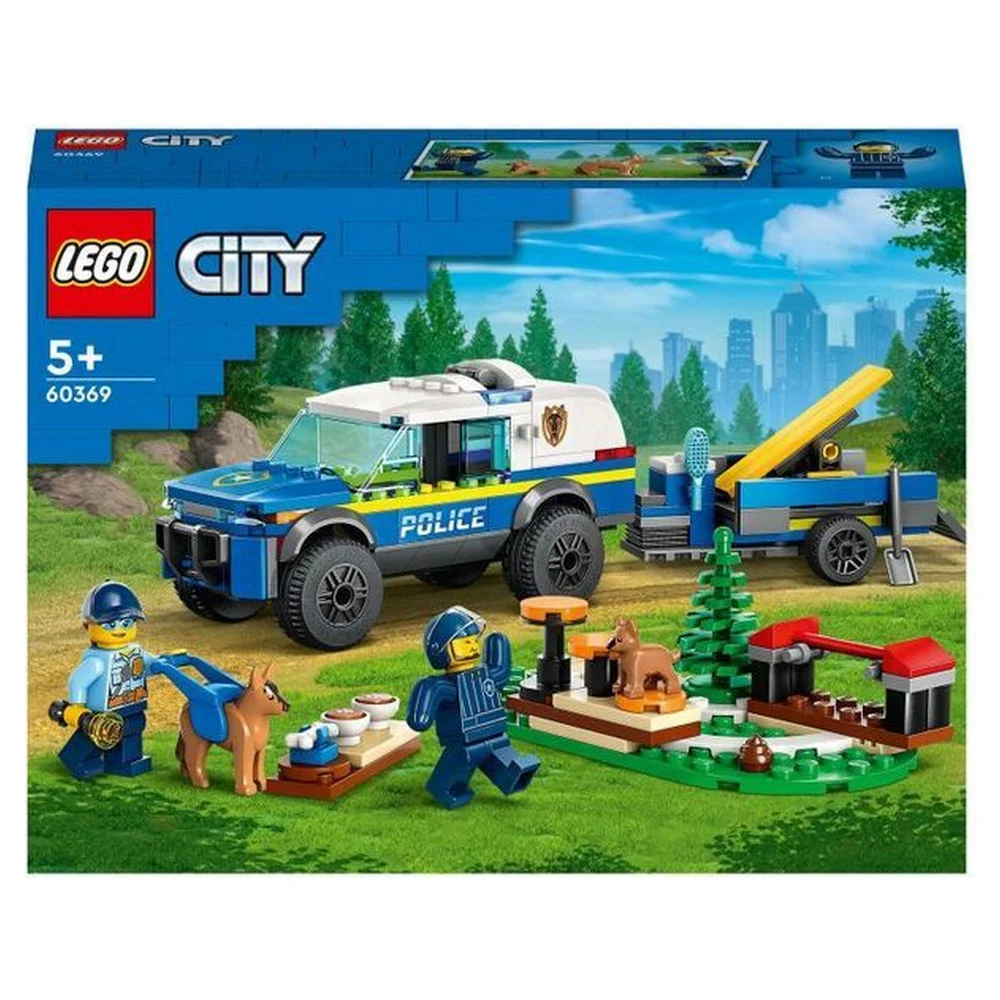 LEGO City   Mobiles Polizeihunde Training Spielwaren