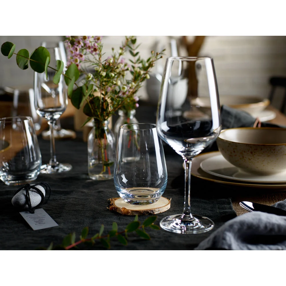 VILLEROY BOCH Weissweinglaeser Set Vivo Voice Basic  4 tlg  Besteck & Aufbewahrung