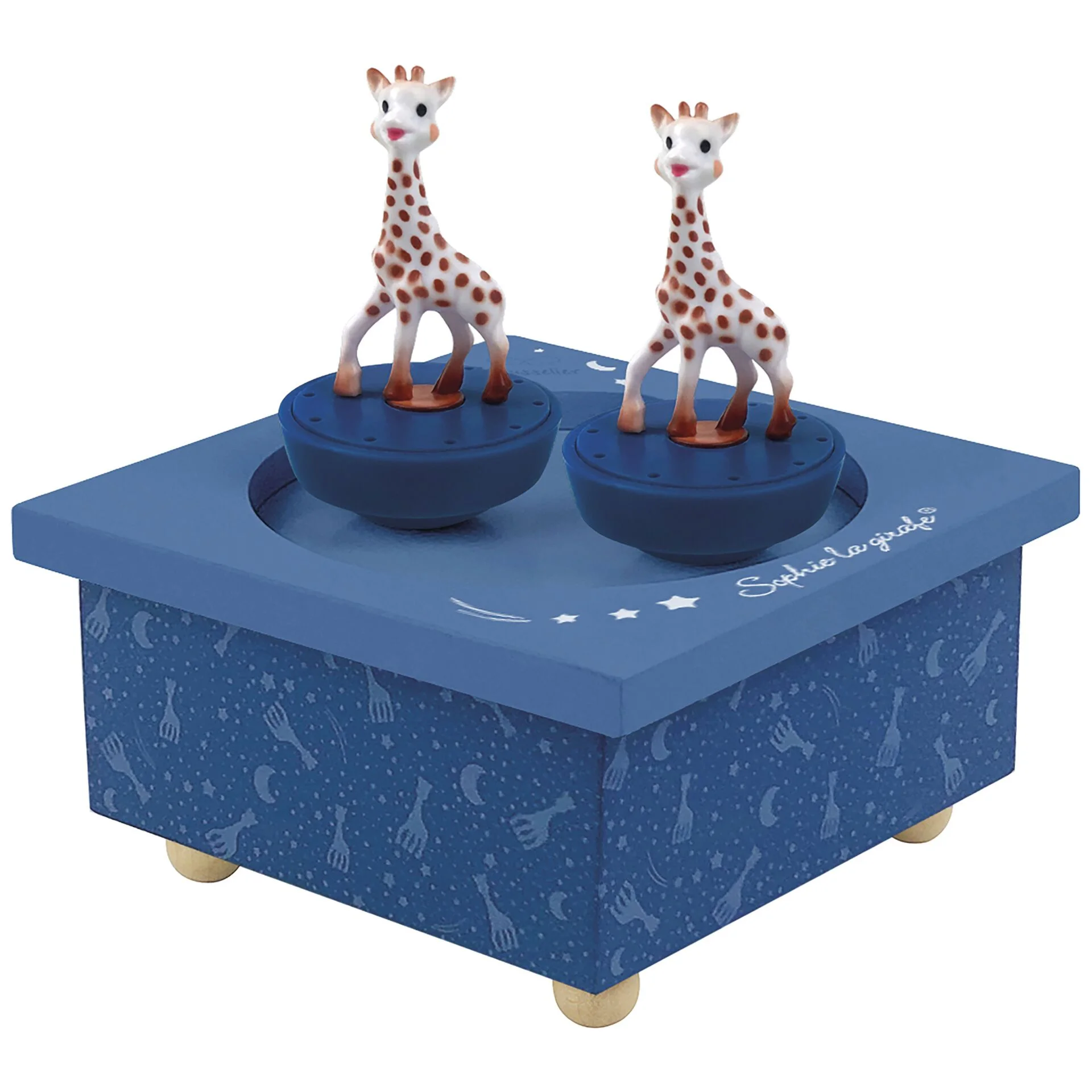 Trousselier Spieluhr tanzend Sophie la Girafe  Milchstrasse Spielfiguren