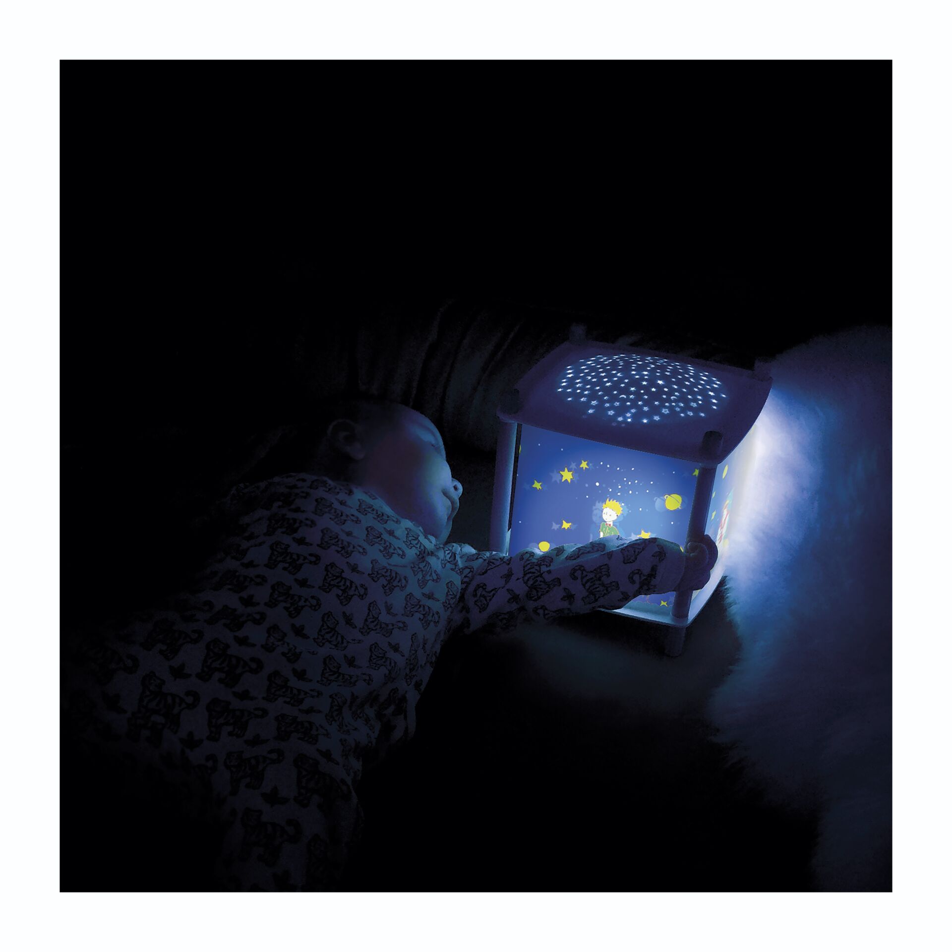Trousselier Magisches Nachtlicht mit Musik  Kleiner Prinz Wohnaccessoires