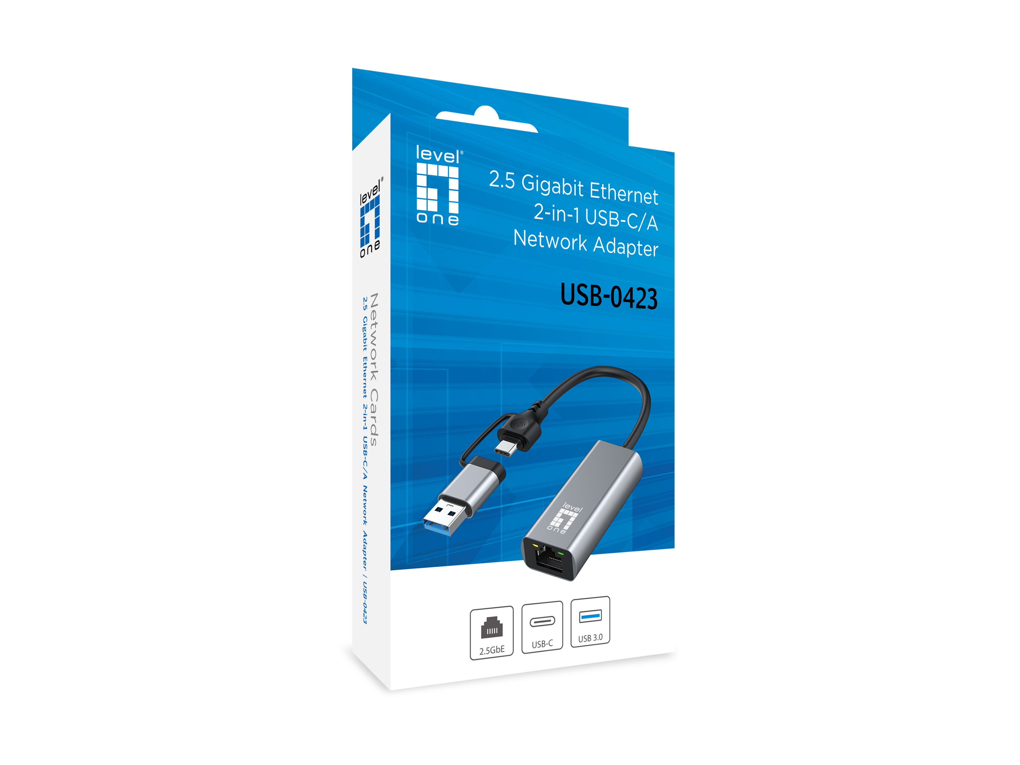 LevelOne USB 0423 Netzwerkkarte Ethernet 2500 Mbit s