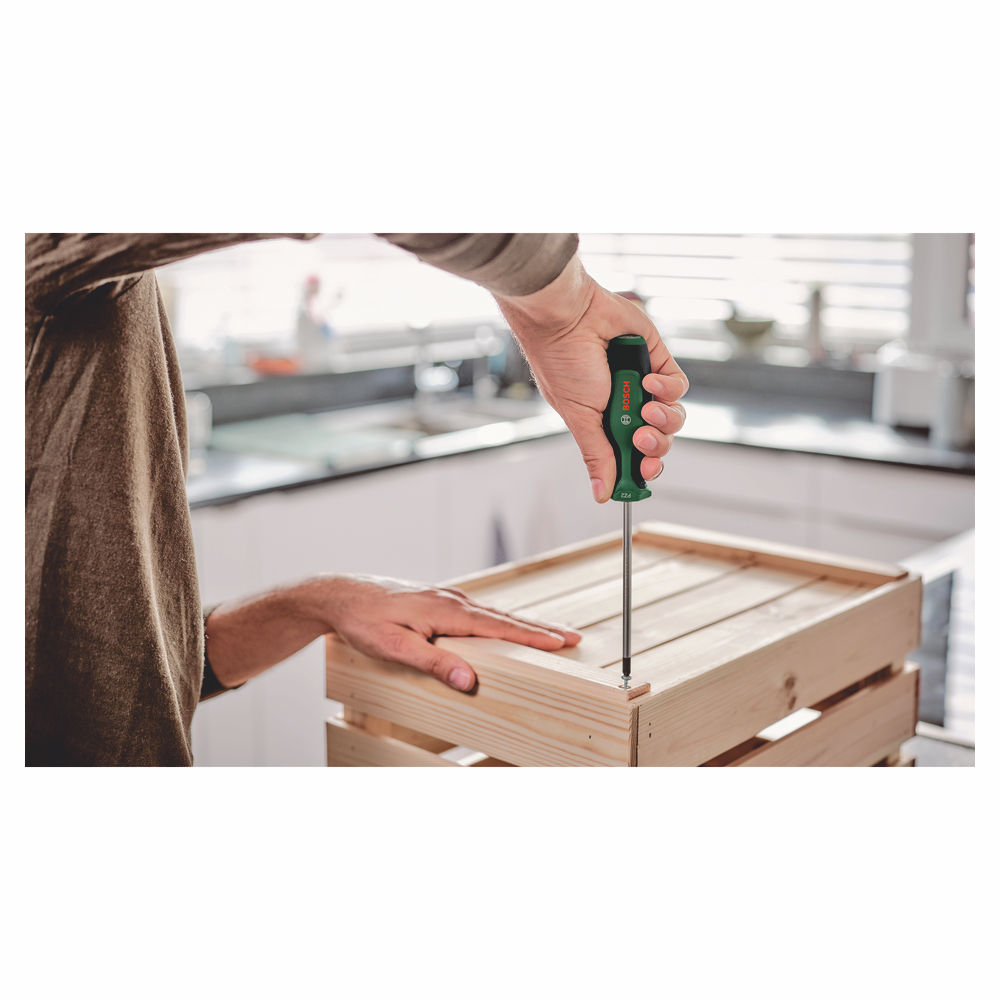 Bosch 1 600 A02 BX8 Set Gerader Schraubendreher Schraubendreher & Zangen Bohrer- & Schrauberzubehoer