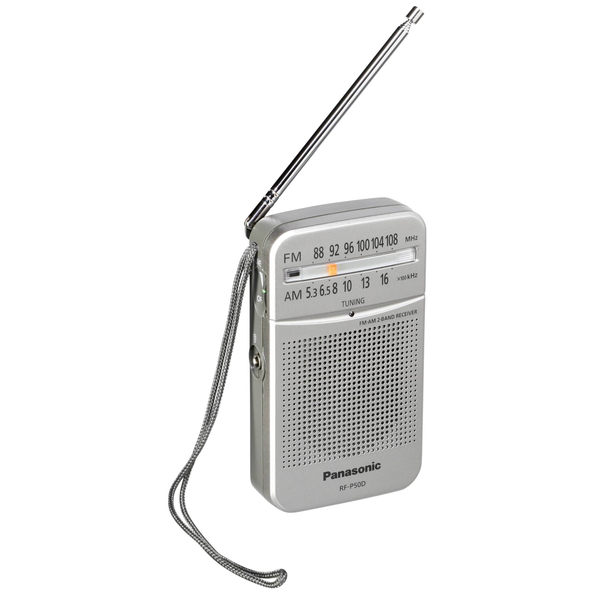 Panasonic RF P50DEG S silber Video & Audio