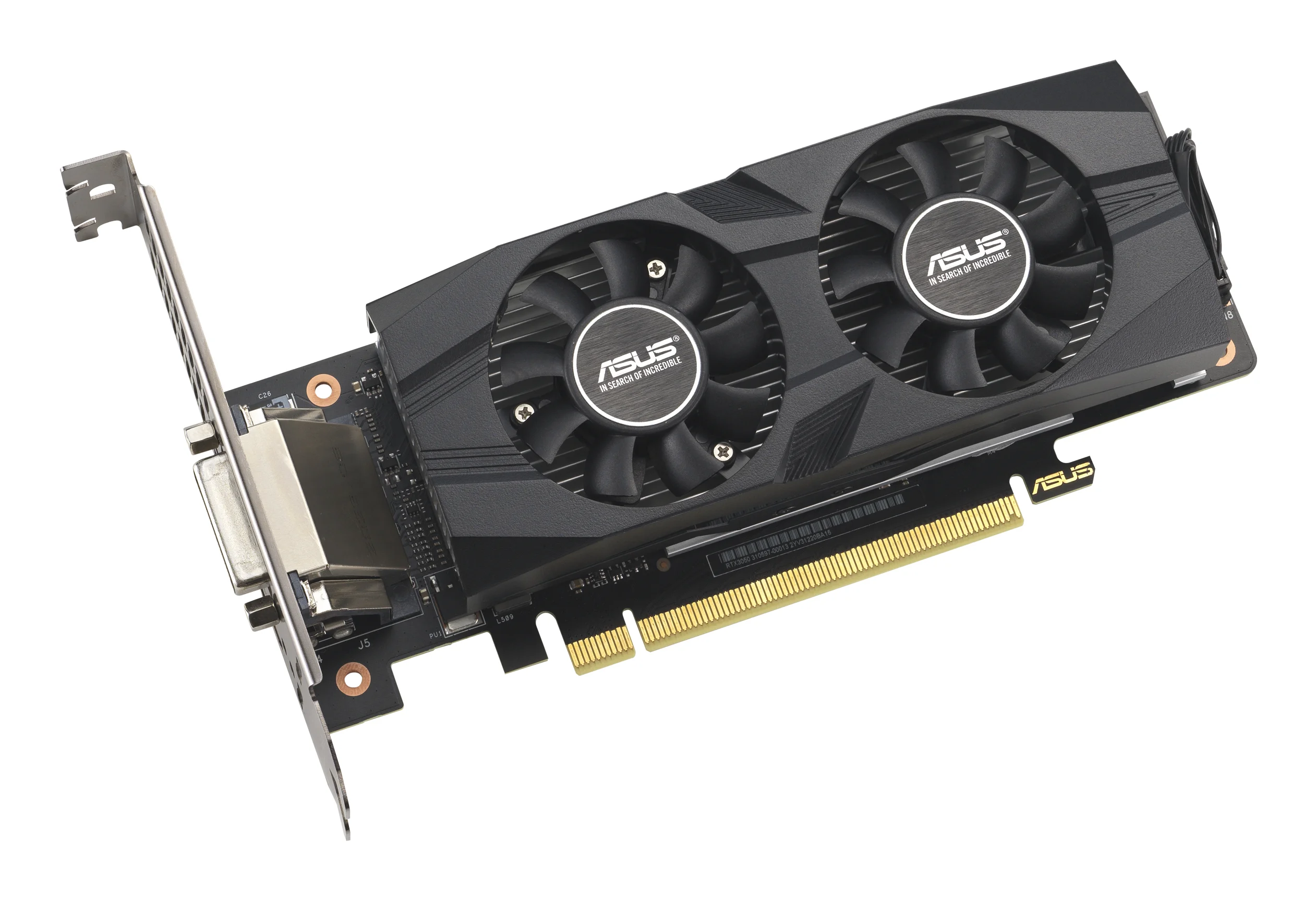 ASUS RTX 3050 6GB LP BRK OC GDDR6 VGA RTX3050 O6G PC-Zubehoer