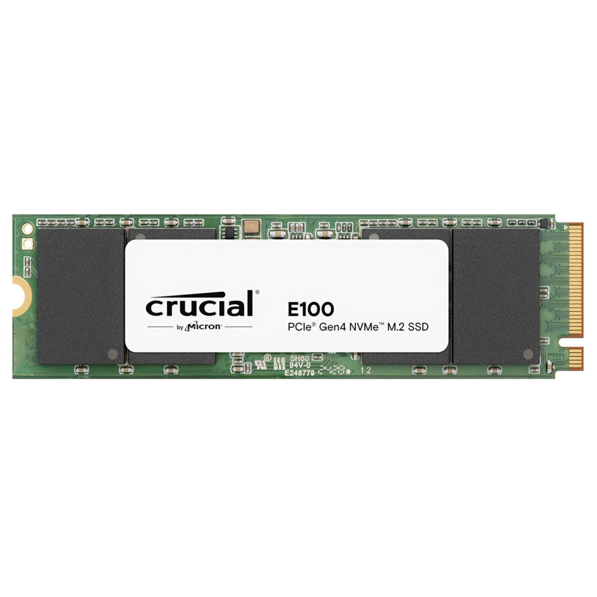 Crucial E100 Gen4 2280 1TB NVMe PCIe M 2 SSD Speichermedien