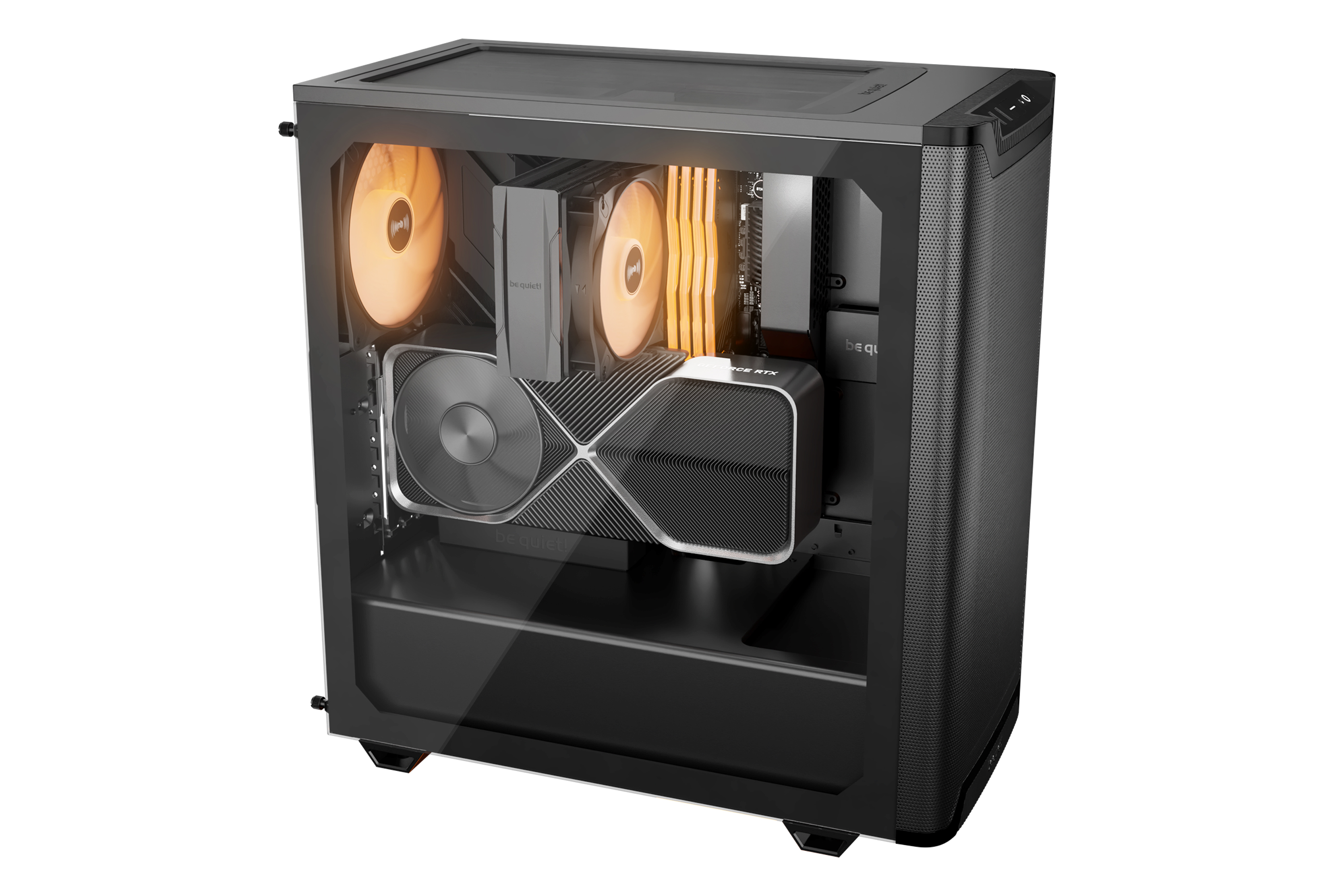 be quiet  PURE BASE 501 DX Black Gehaeuse PC-Komponenten