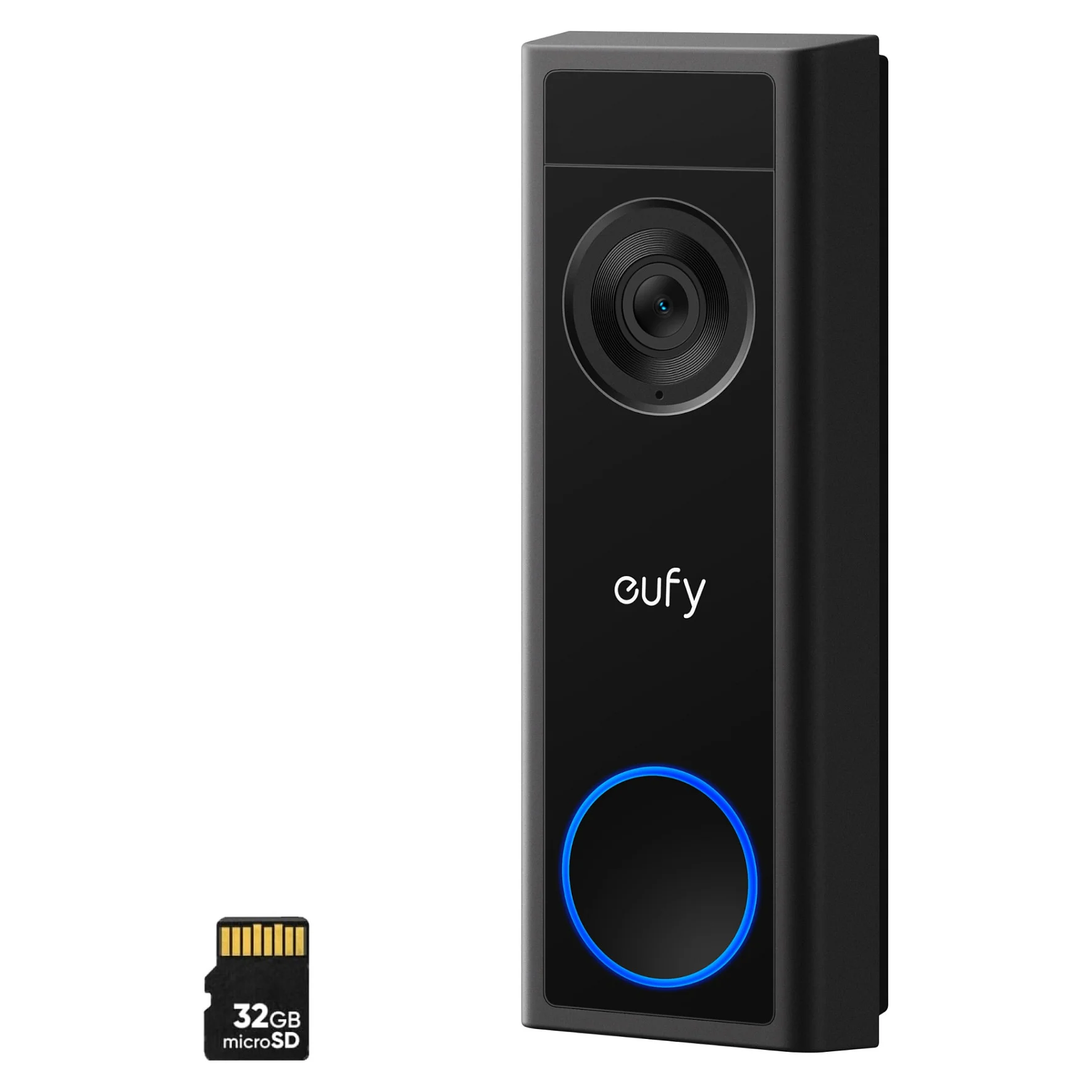 Eufy Video Doorbell C31 Schwarz Ueberwachungskameras