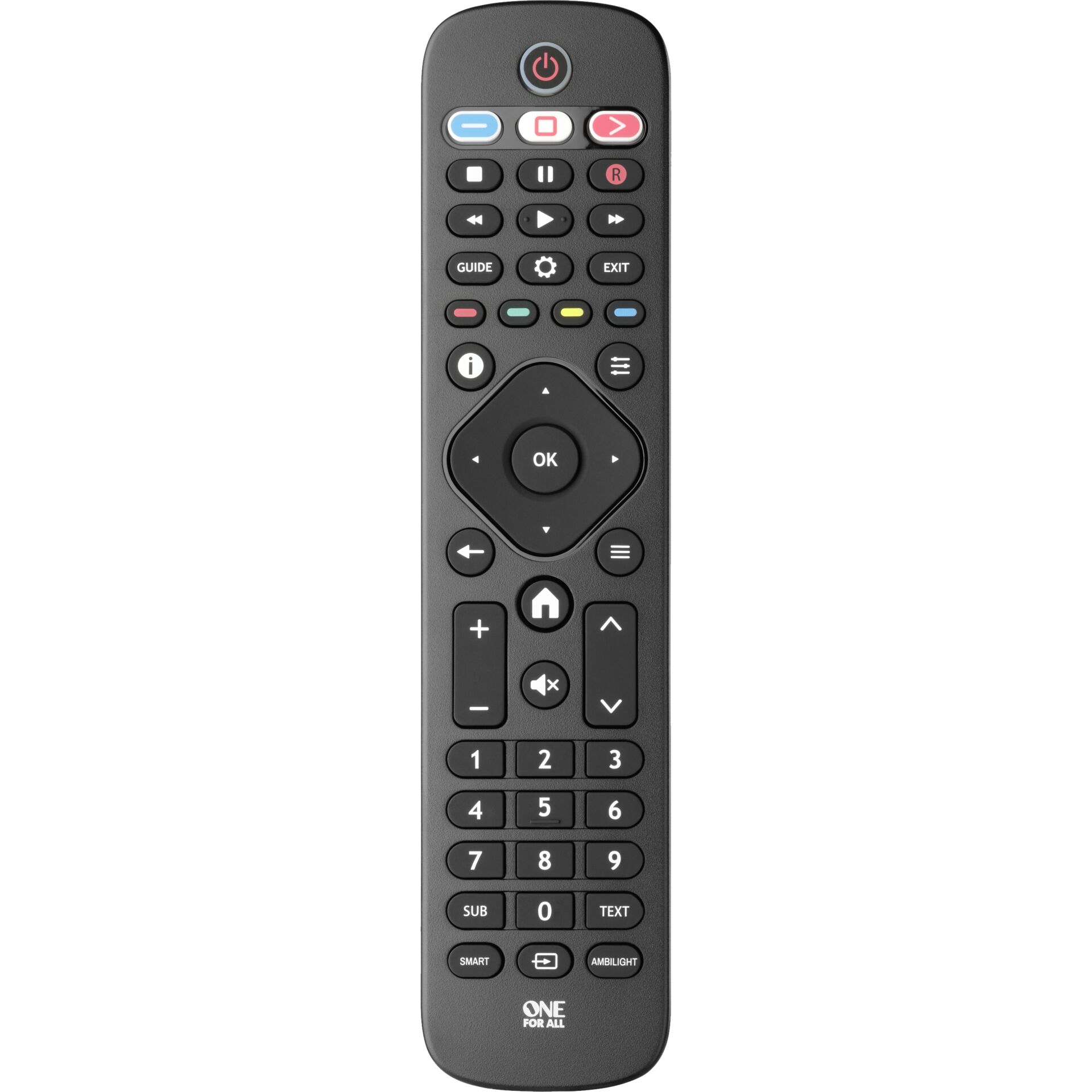OneforAll One for All Philips 2 0 Ersatzfernbedienung URC 4913 Video & Audio