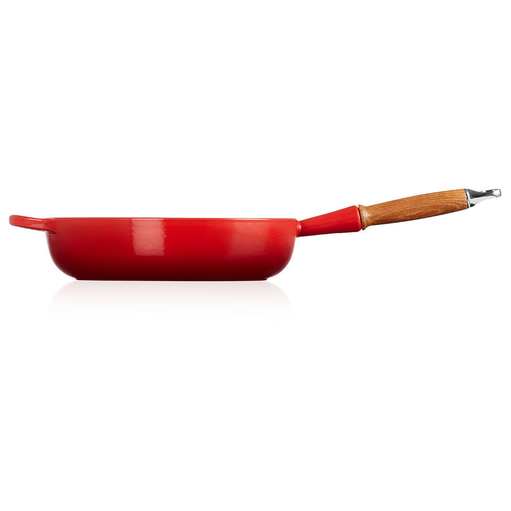 Le Creuset Saut pfanne 28 cm  Kirschrot Pfannen & Toepfe