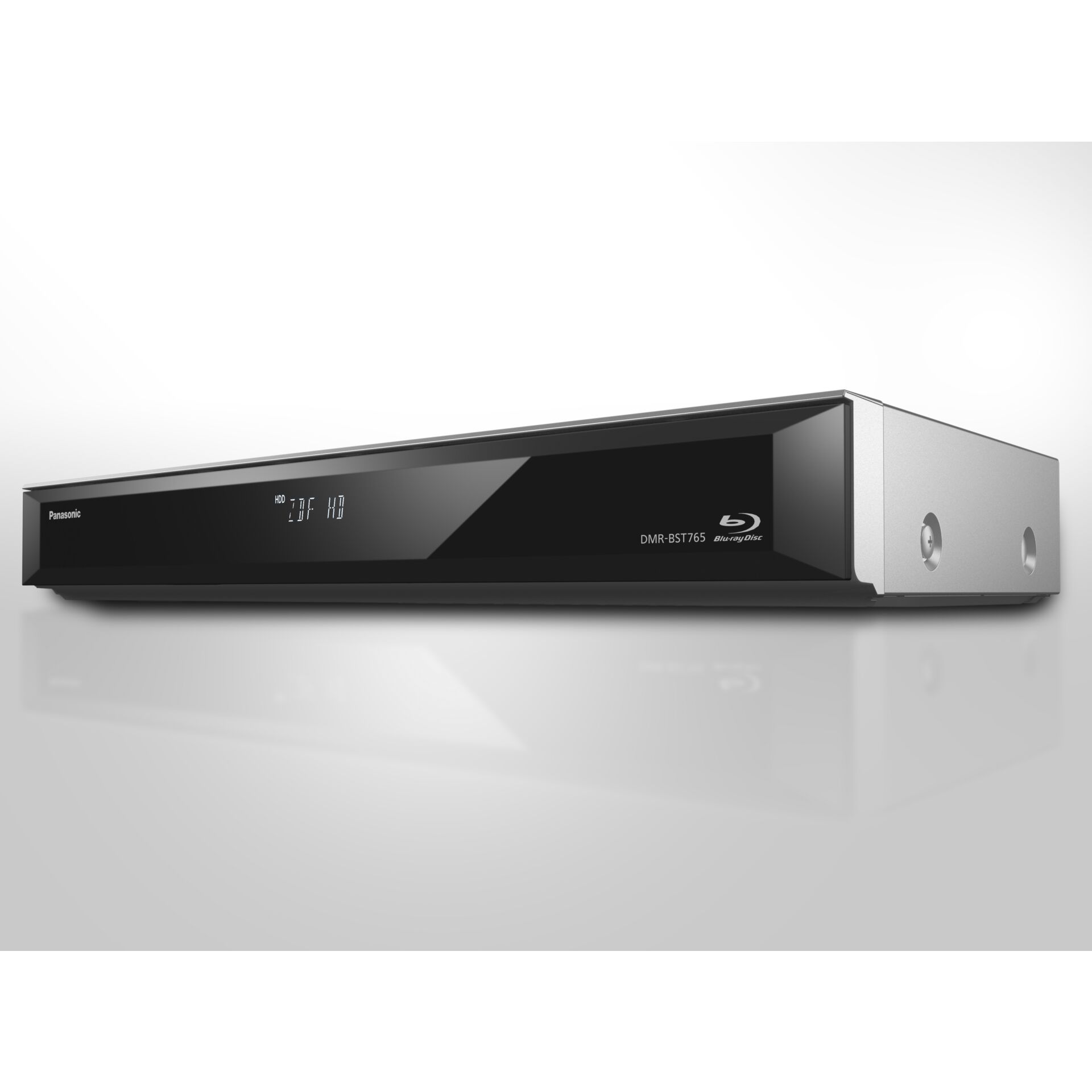 Panasonic Blu ray Player DMR BST765AG  500 GB  WLAN  UltraHD 4K  silver black PC-Zubehoer