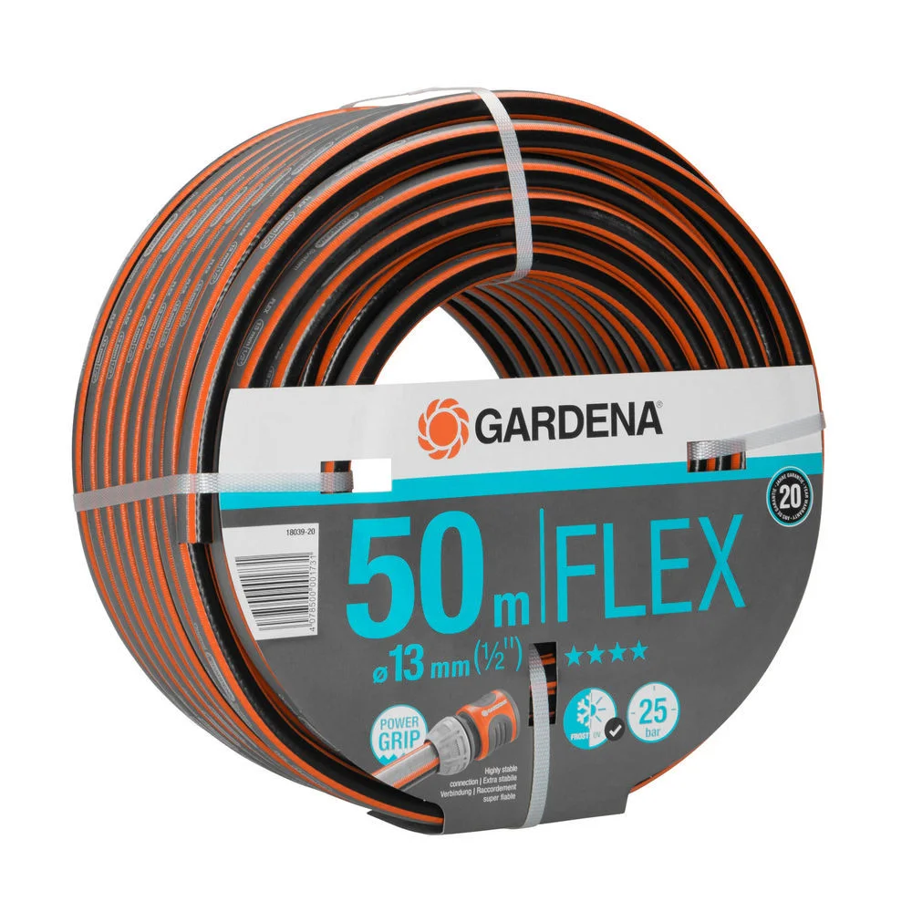 GARDENA Comfort Flex Schlauch 9x9 13mm 12 50 m Gartenbewaesserung