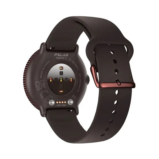 Polar Ignite 3 Titanium Leder  und Silikonarmband Smartwatches & Fitnesstracker