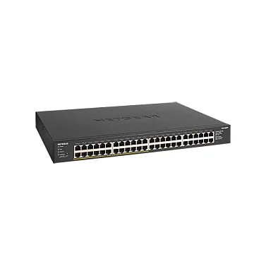 NETGEAR GS348PP Unmanaged Gigabit Ethernet  10 100 1000  Power over Ethernet  PoE  Schwarz Switches