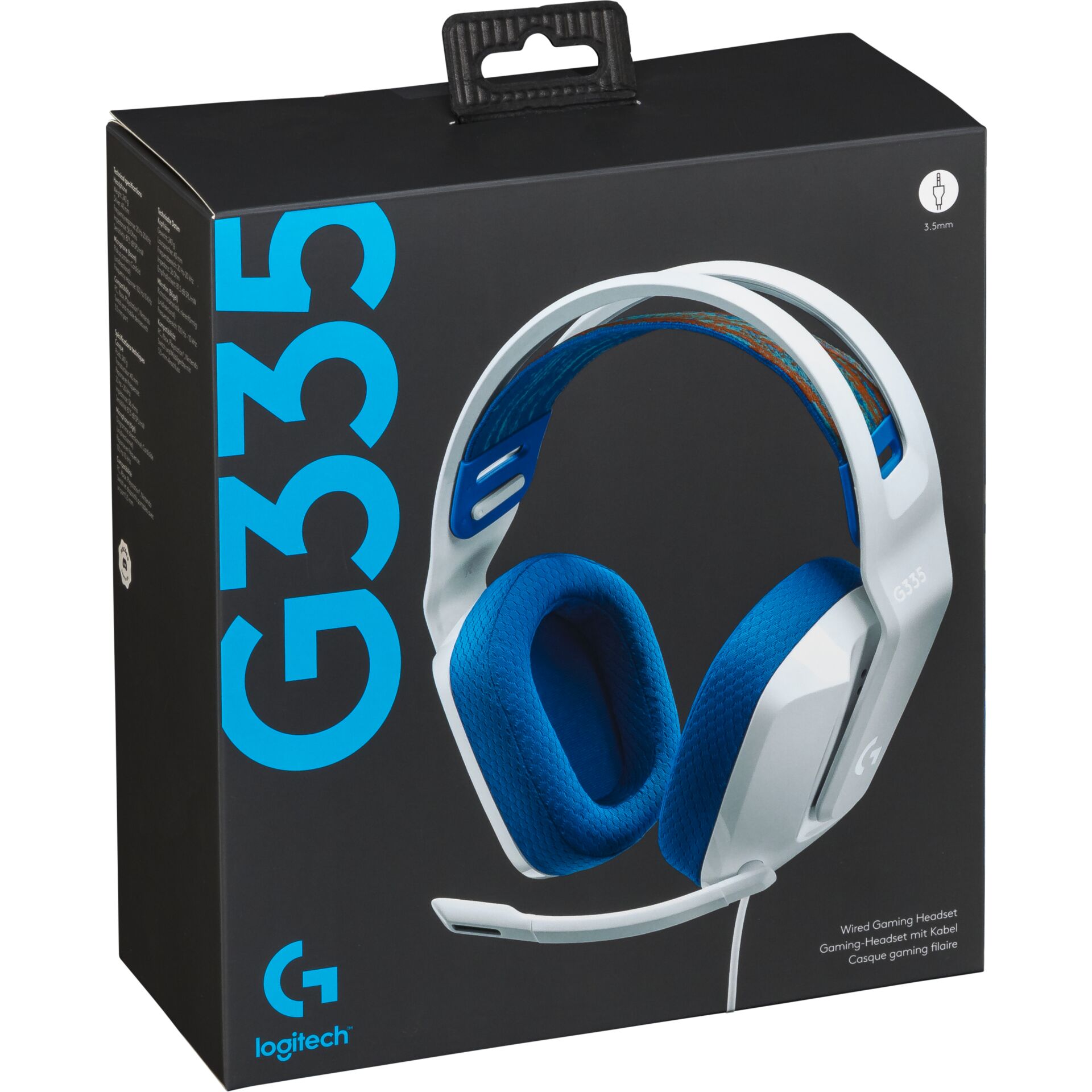 Logitech G G335 weiss Zubehoer Gaming
