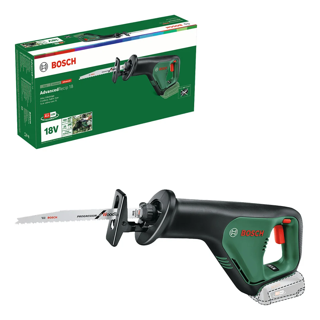 Bosch AdvancedRecip 18 Akku Saebelsaege Saegen