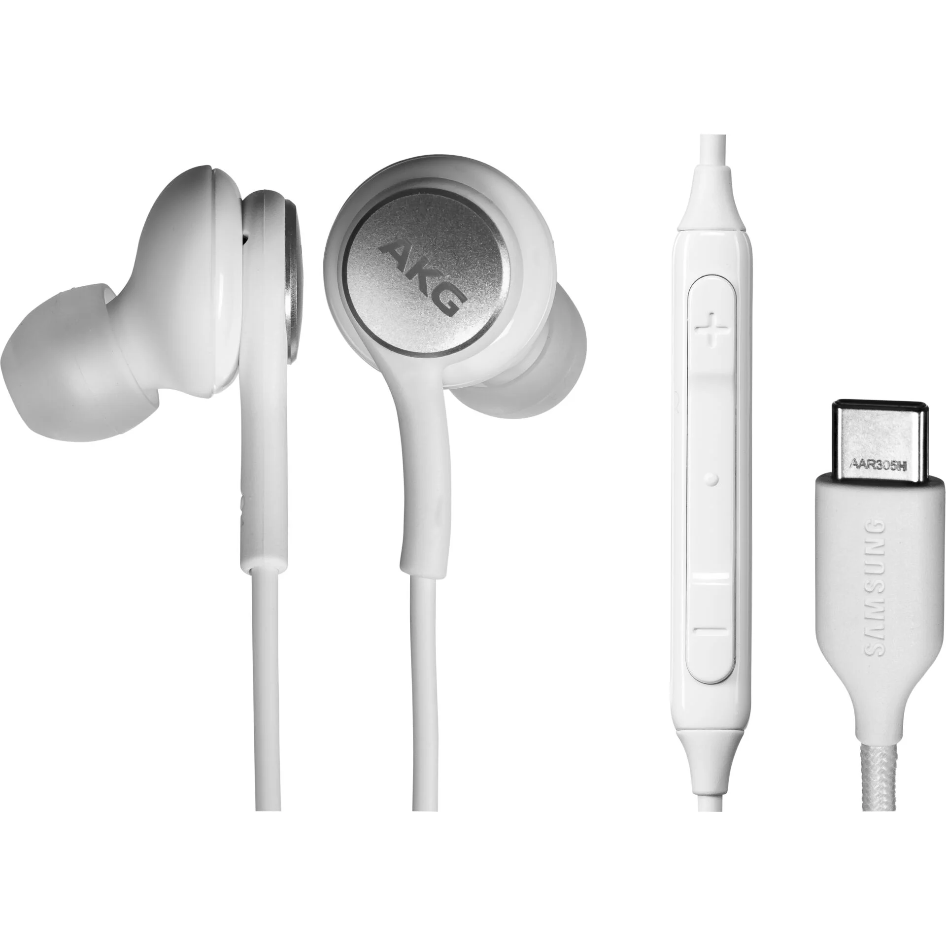 Samsung EO IC100   Ohrhoerer mit Mikrofon kabelgebunden   USB C   weiss In-Ear