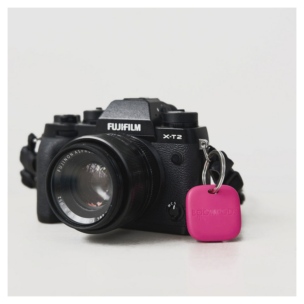 Boompods Boomtag Rechargeable  Pink Mobilfunk Zubehoer