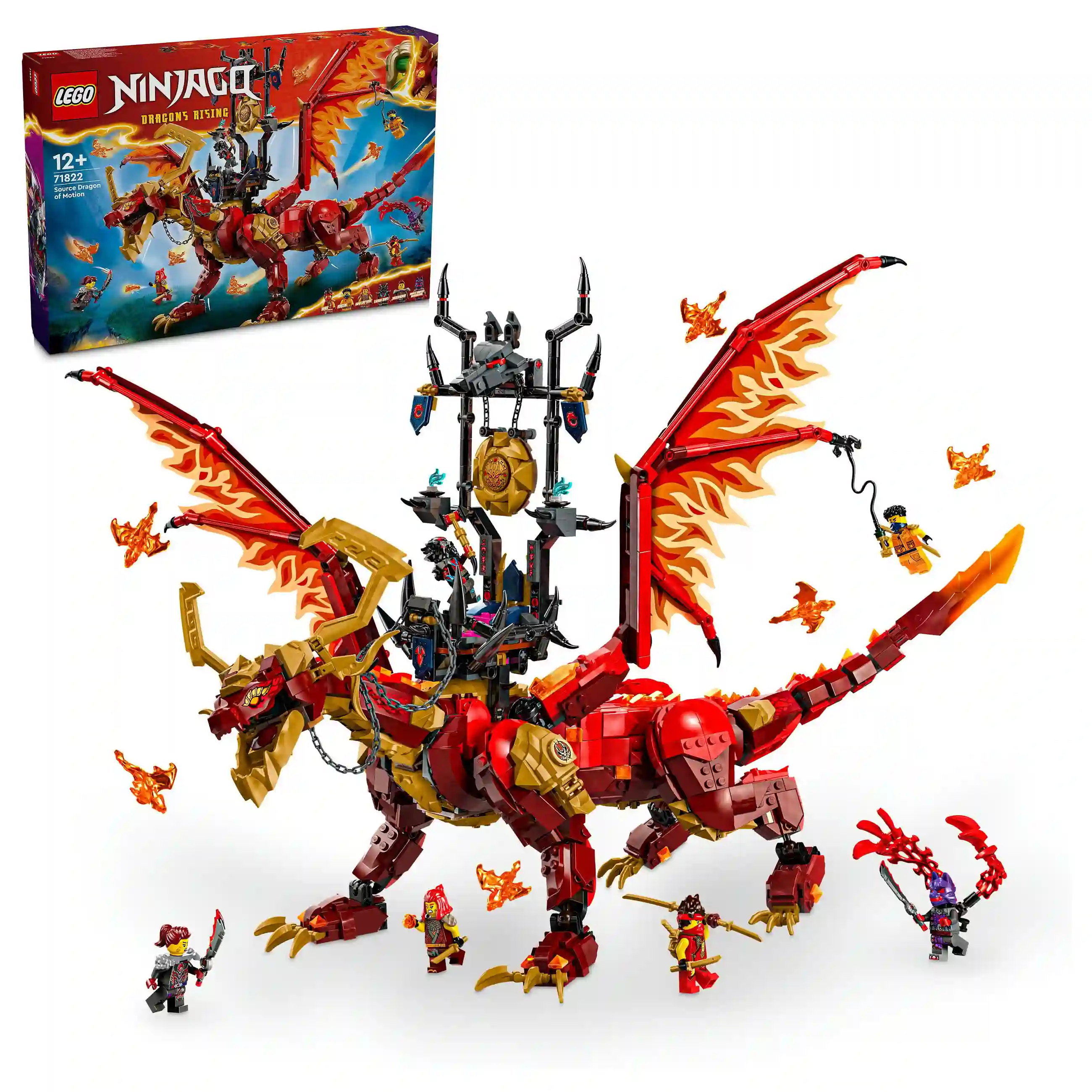 LEGO 71822 Ninjago Quelldrache der Bewegung Spielwaren