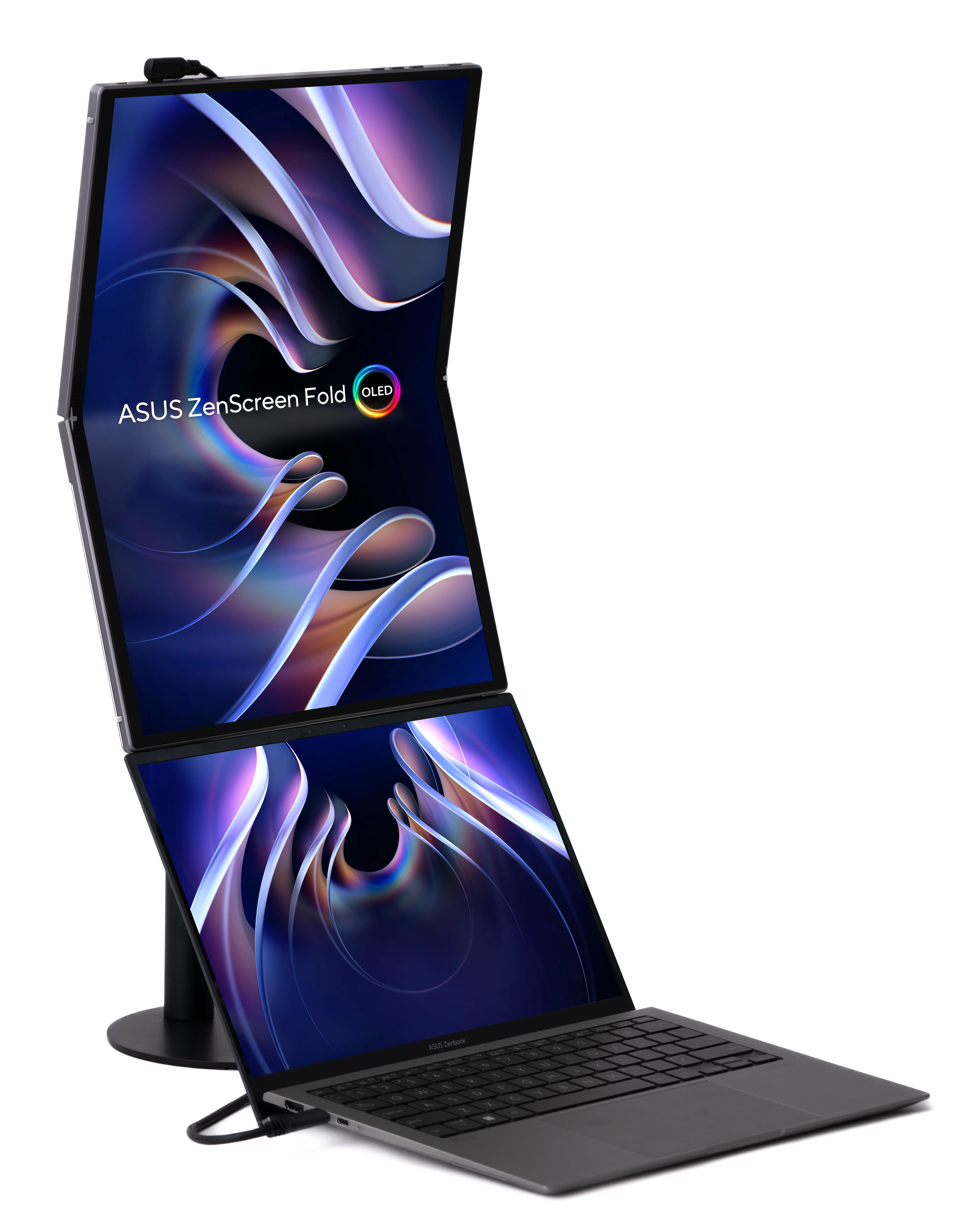 ASUS ZenScreen Fold MQ17QH 43 94cm  4 3 OLED Monitore