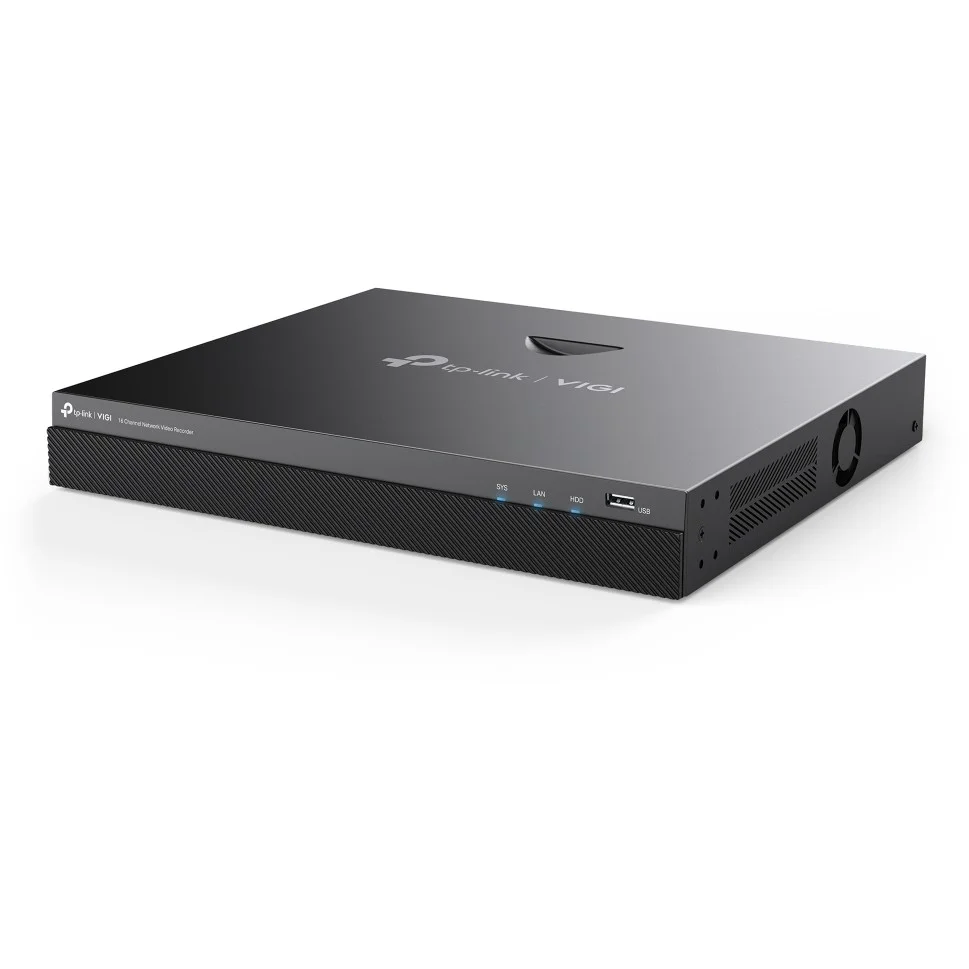 TP Link VIGI NVR2016H Netzwerk Videorekorder NVR Schwarz