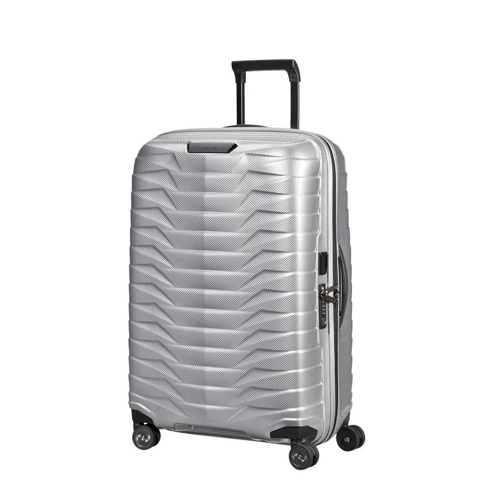 SAMSONITE 4 Rollen Trolley Proxis Spinne  68 cm  silber Taschen & Rucksäcke