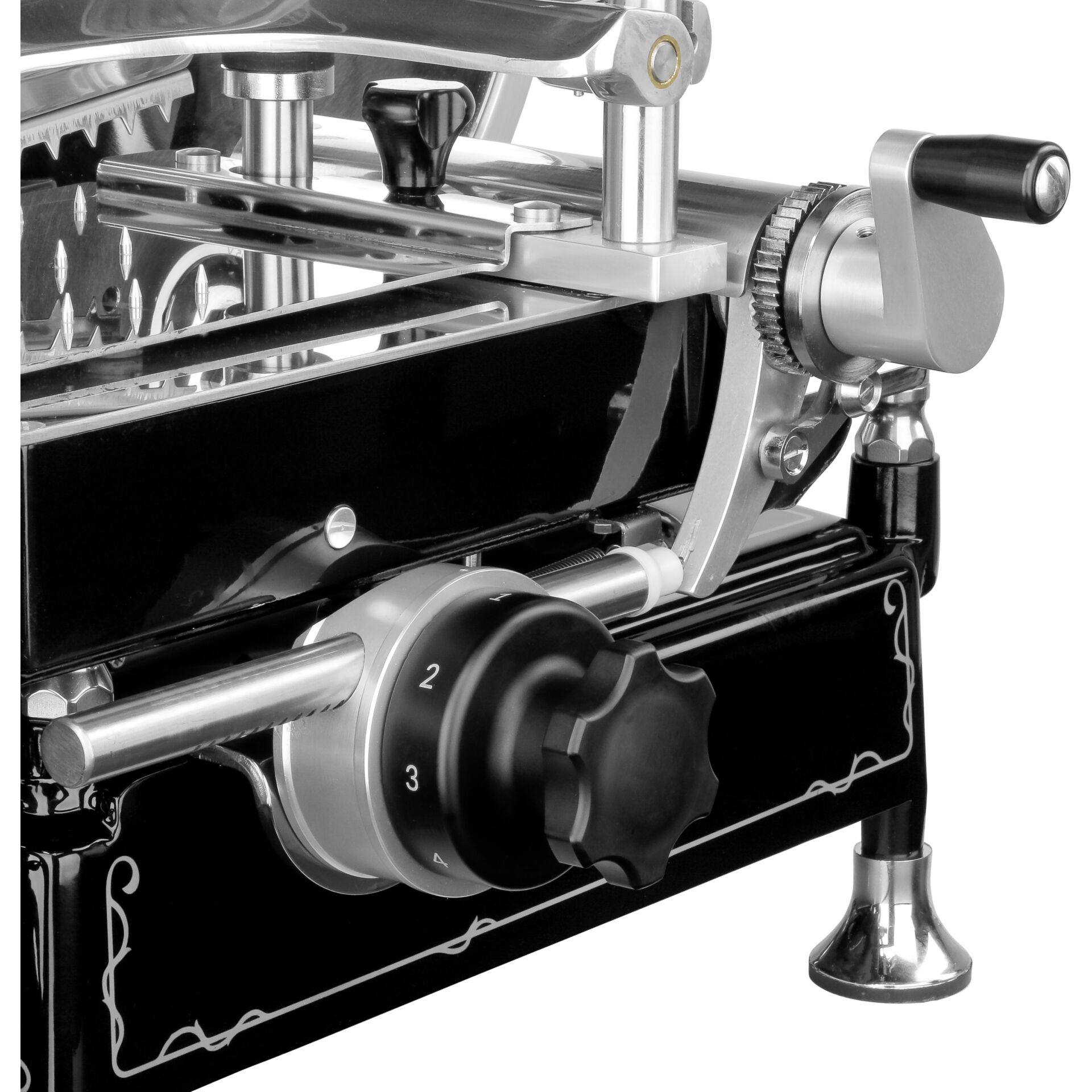 Berkel Volano B2 schwarz fiorato Aufschnittmaschine Mixer & Zerkleinerer