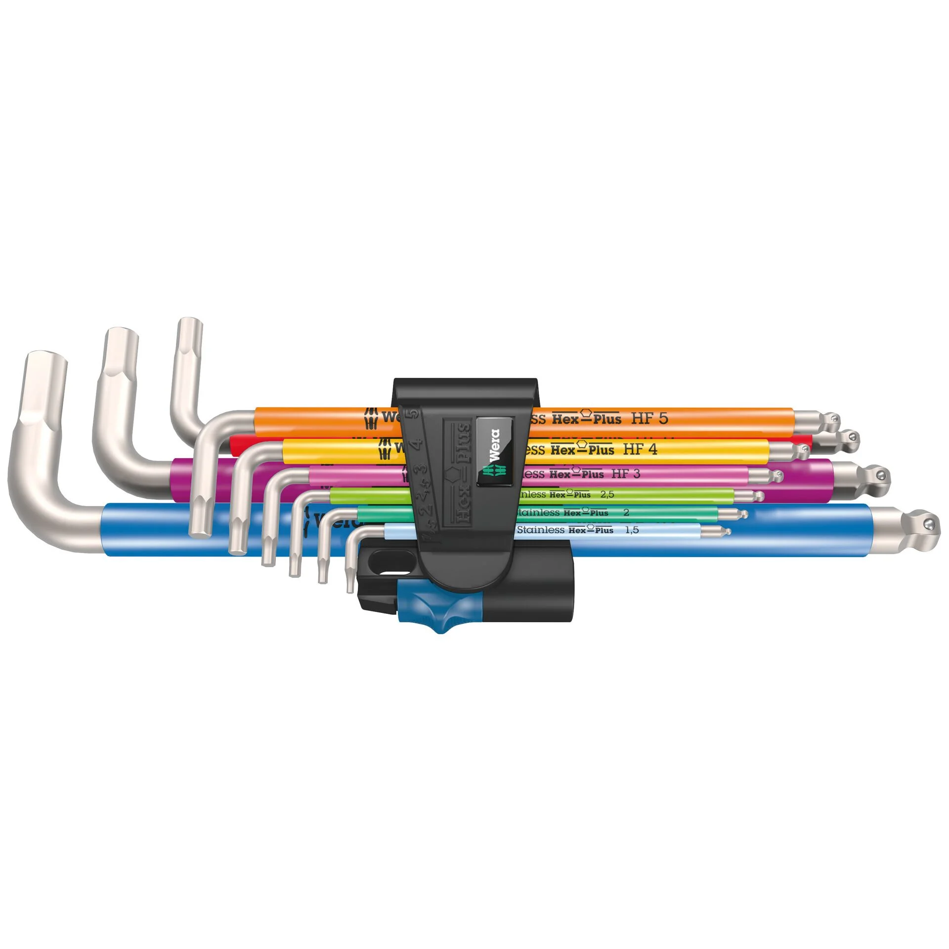 Wera 39509 Hex Plus Multicolour HF Stainless 1 Schraubendreher & Zangen