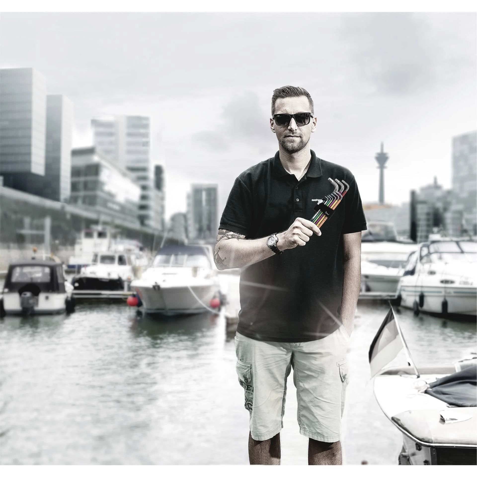 Wera 950 9 Hex Plus 6 Winkelschluesselsatz Schraubendreher & Zangen