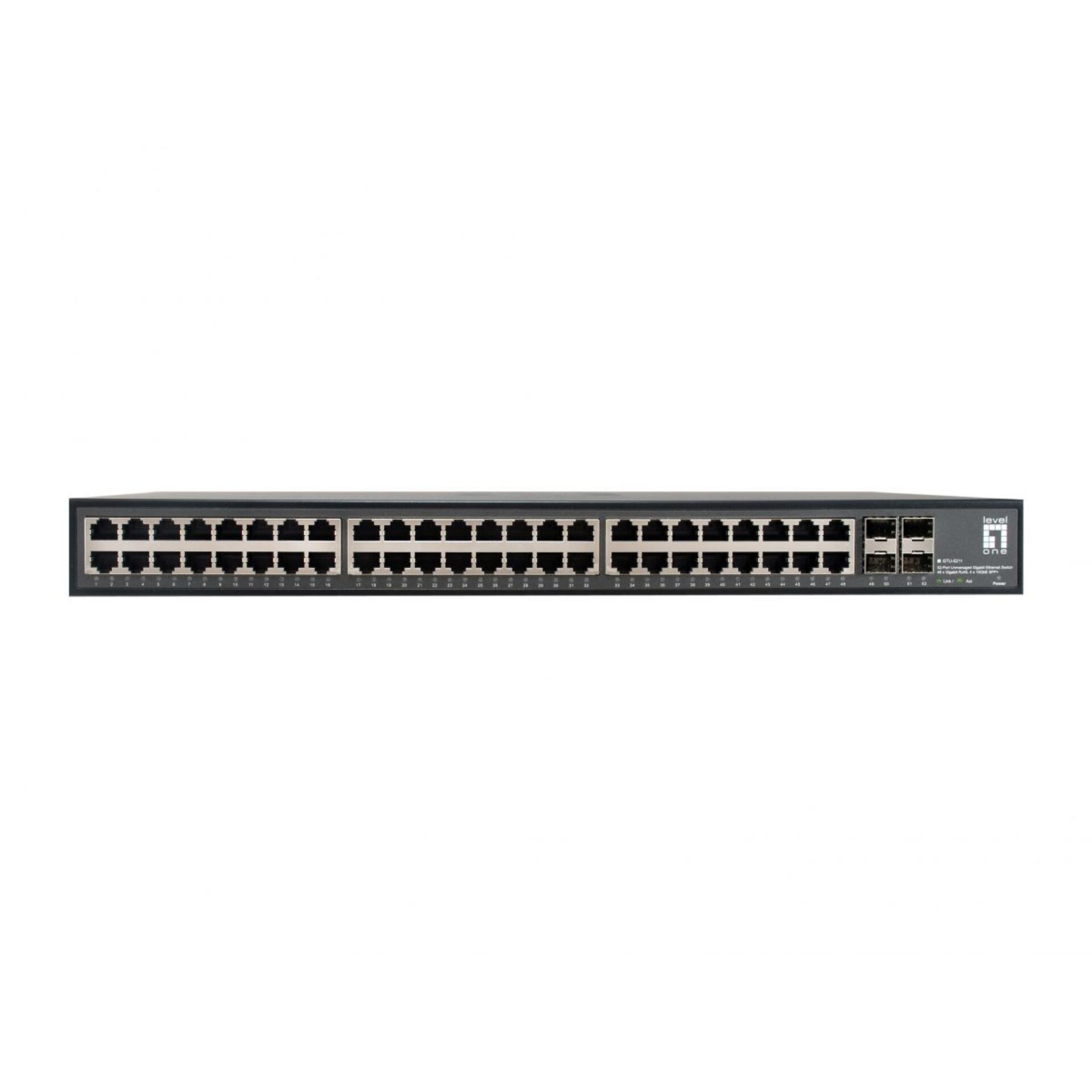 LevelOne GTU 5211 Netzwerk Switch Unmanaged Gigabit Ethernet  10 100 1000  Schwarz Switches