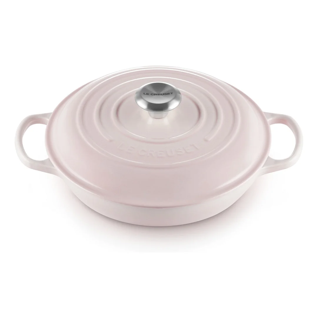 Le Creuset Signature Gourmet Profitopf Pink 26 cm Speisenzubereitung