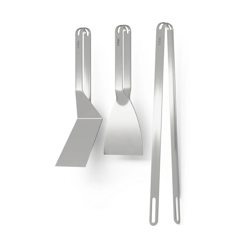 Hoefats BBQ Tool Set  3 tlg   silber Grills