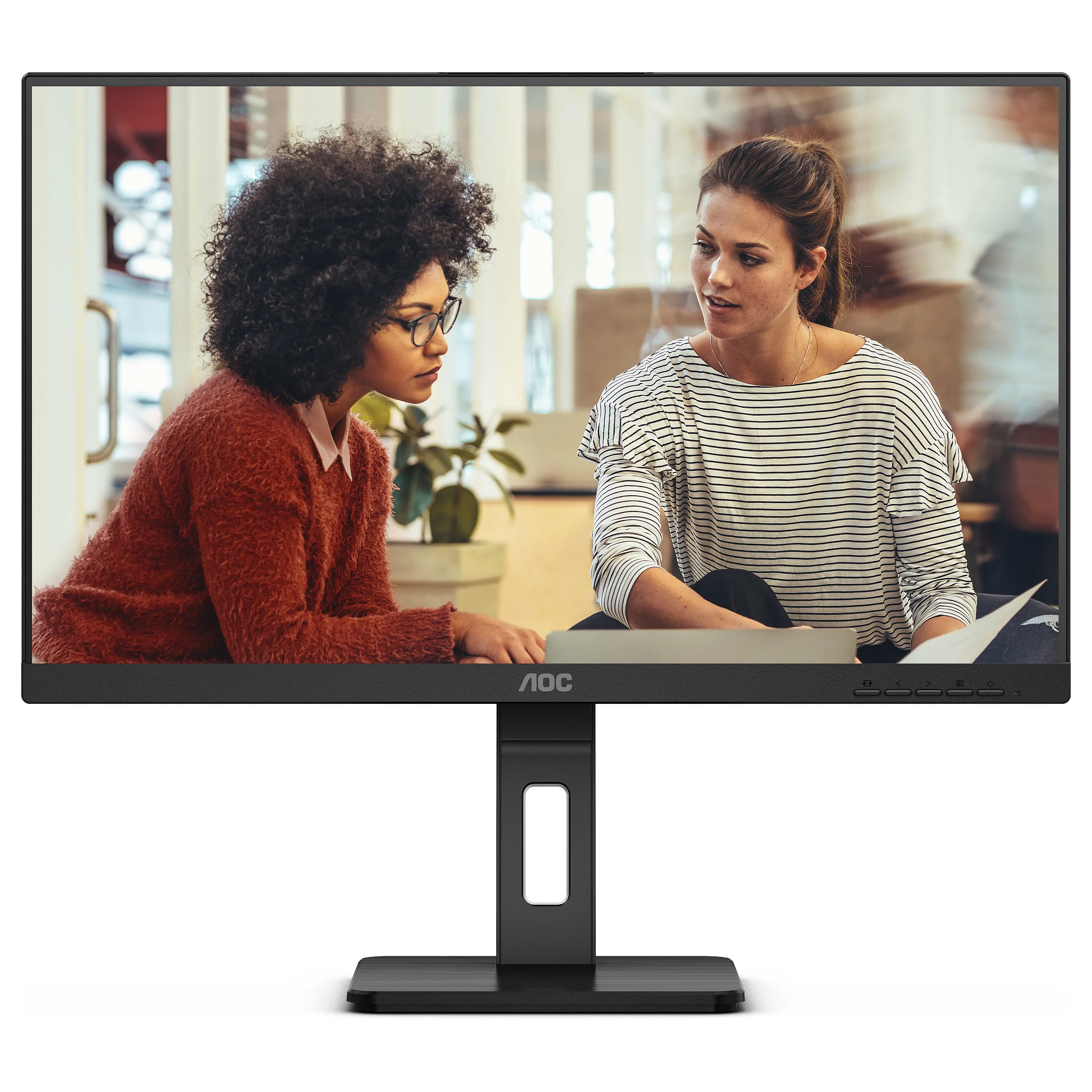 AOC 60 5cm  24Zoll 24E3QAF Full HD IPS 4ms HDMI VGA DP LS Black Monitore