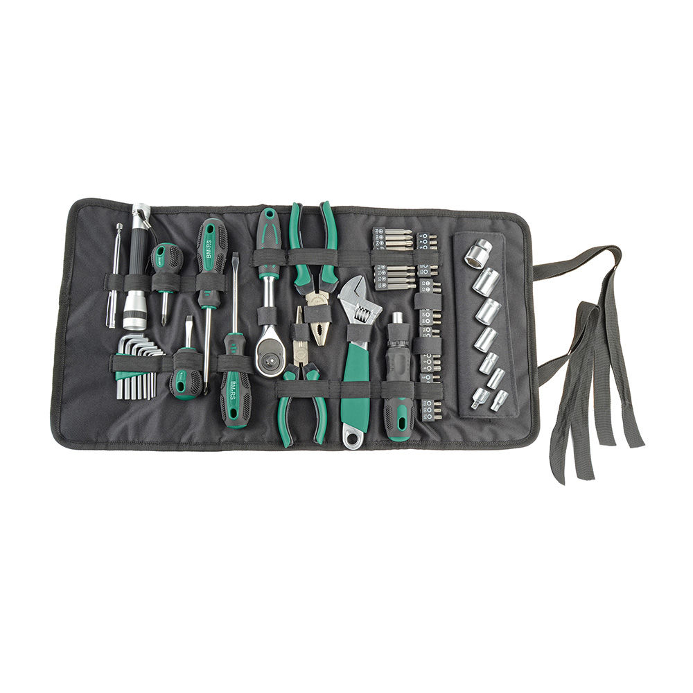 BRUeDER MANNESMANN Werkzeug Rolltasche  65 tlg  Werkzeugsets