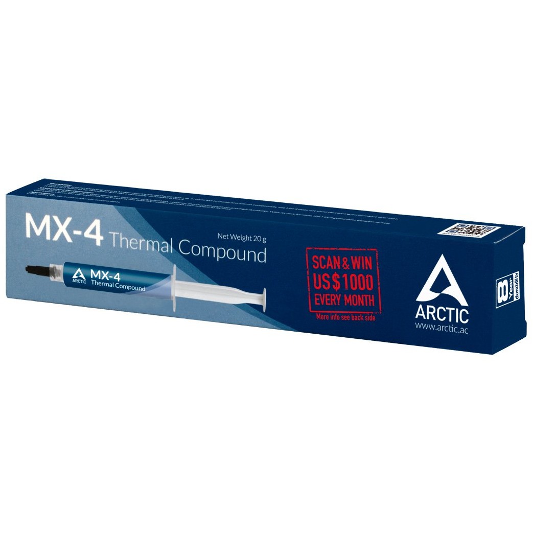 ARCTIC MX 4  20 g  Edition 2019   Hochleistungs Waermeleitpaste PC-Zubehoer